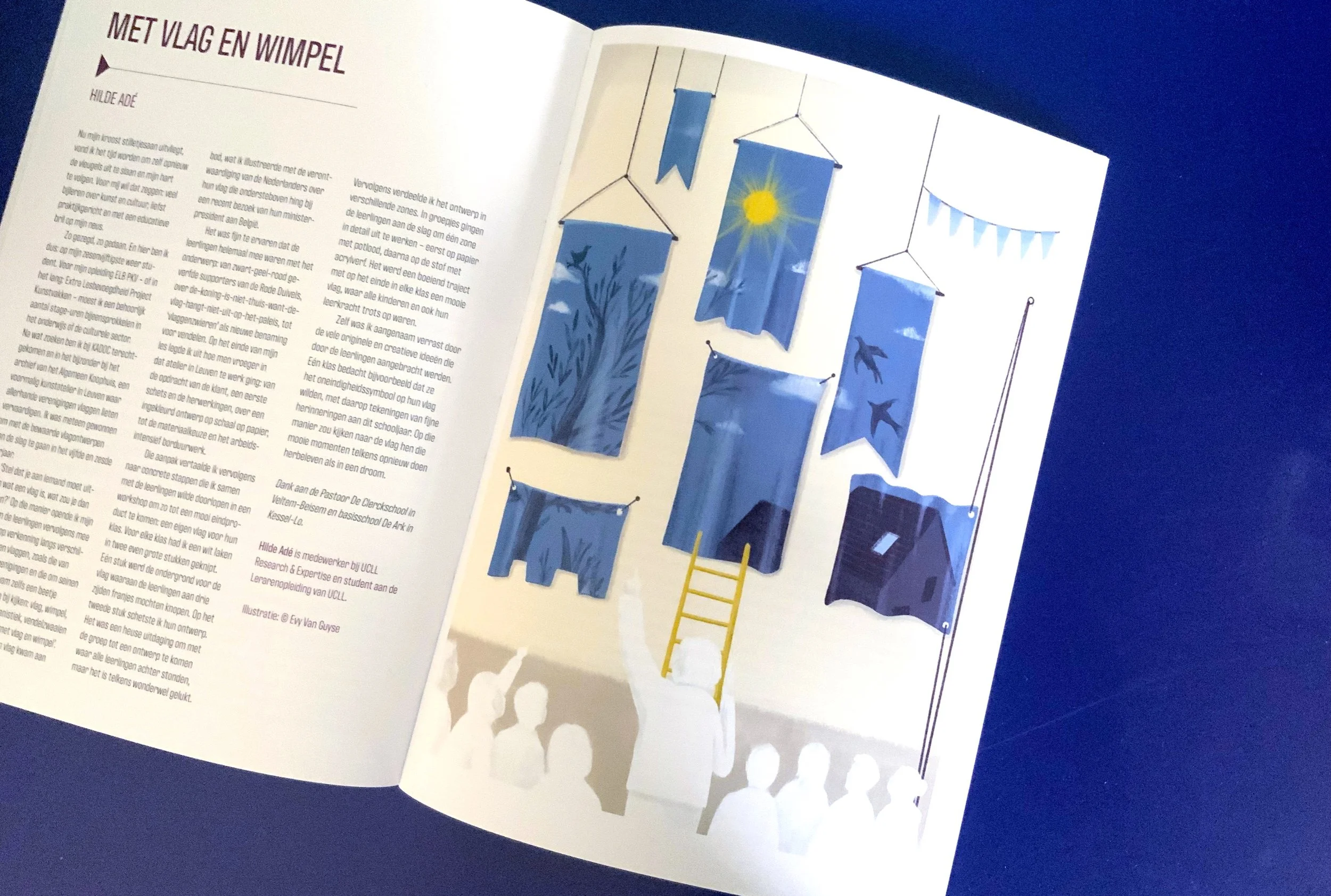 2023 Magazine Koorts KU Leuven - Redactionele illustratie