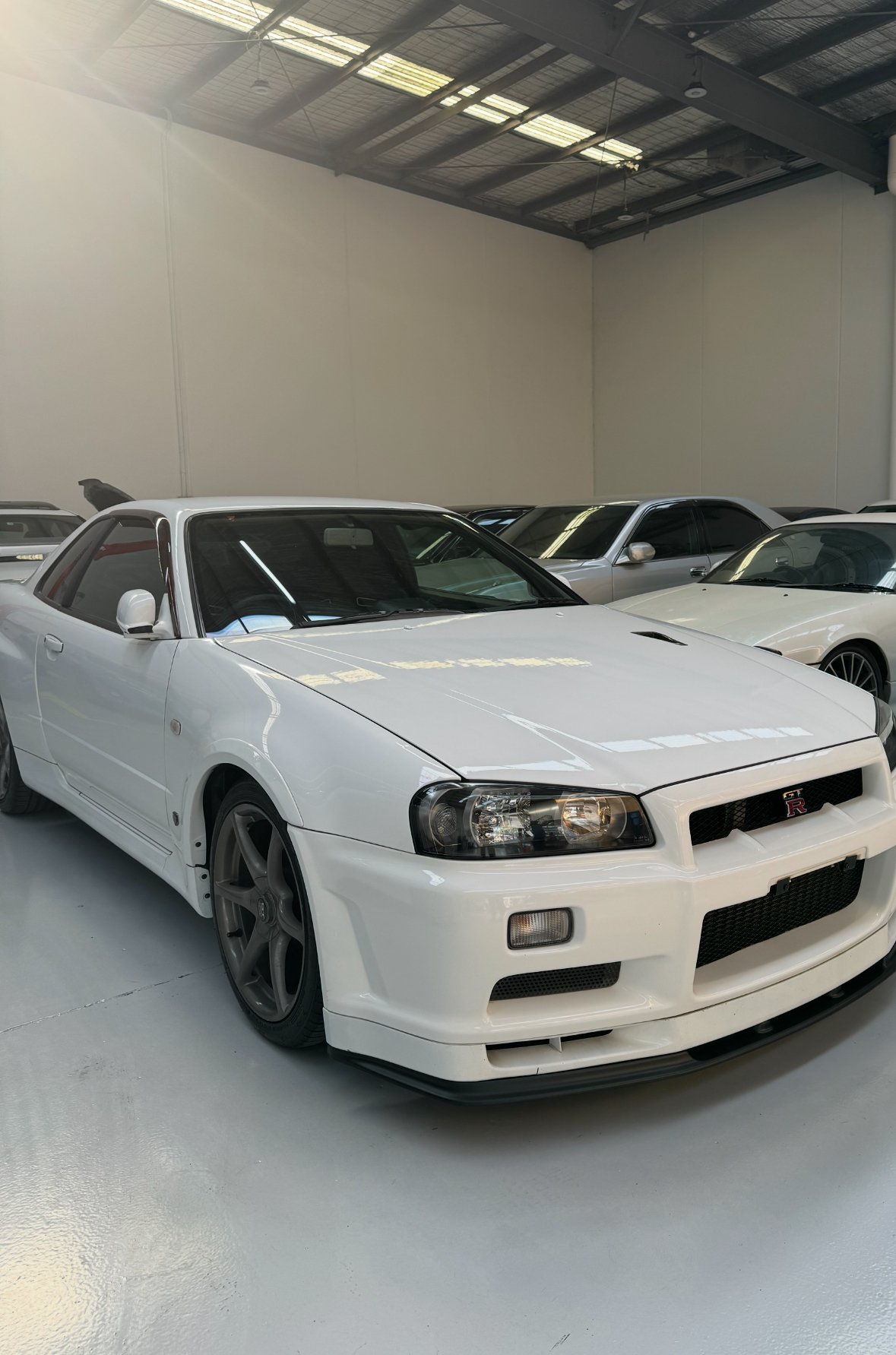 Nissan GTR R34 V-Spec after a detail