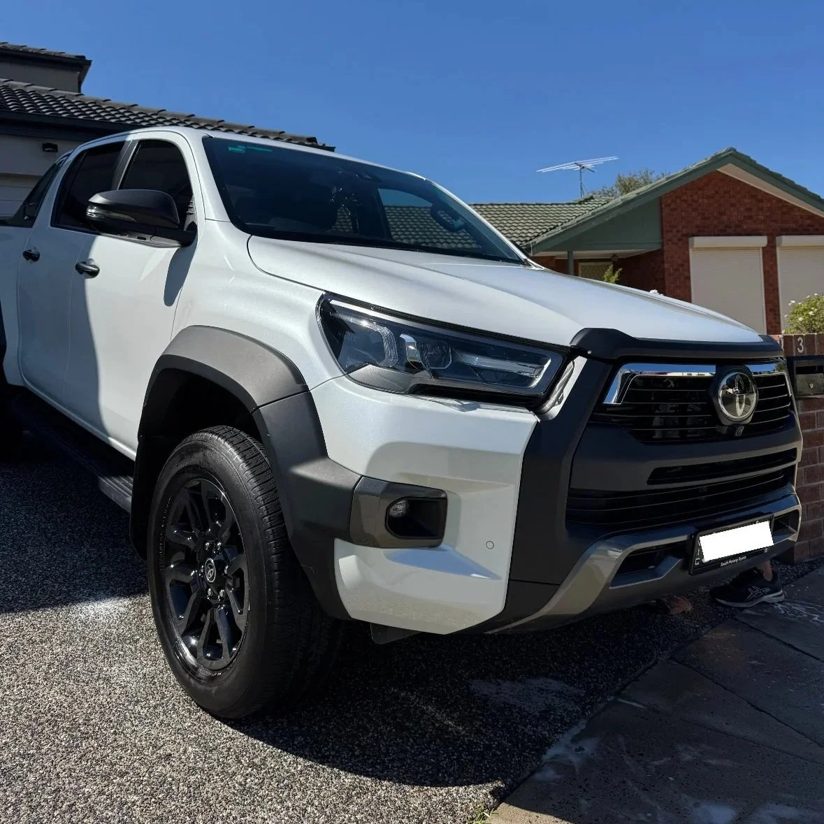Toyota Hilux Rogue after results of a detail