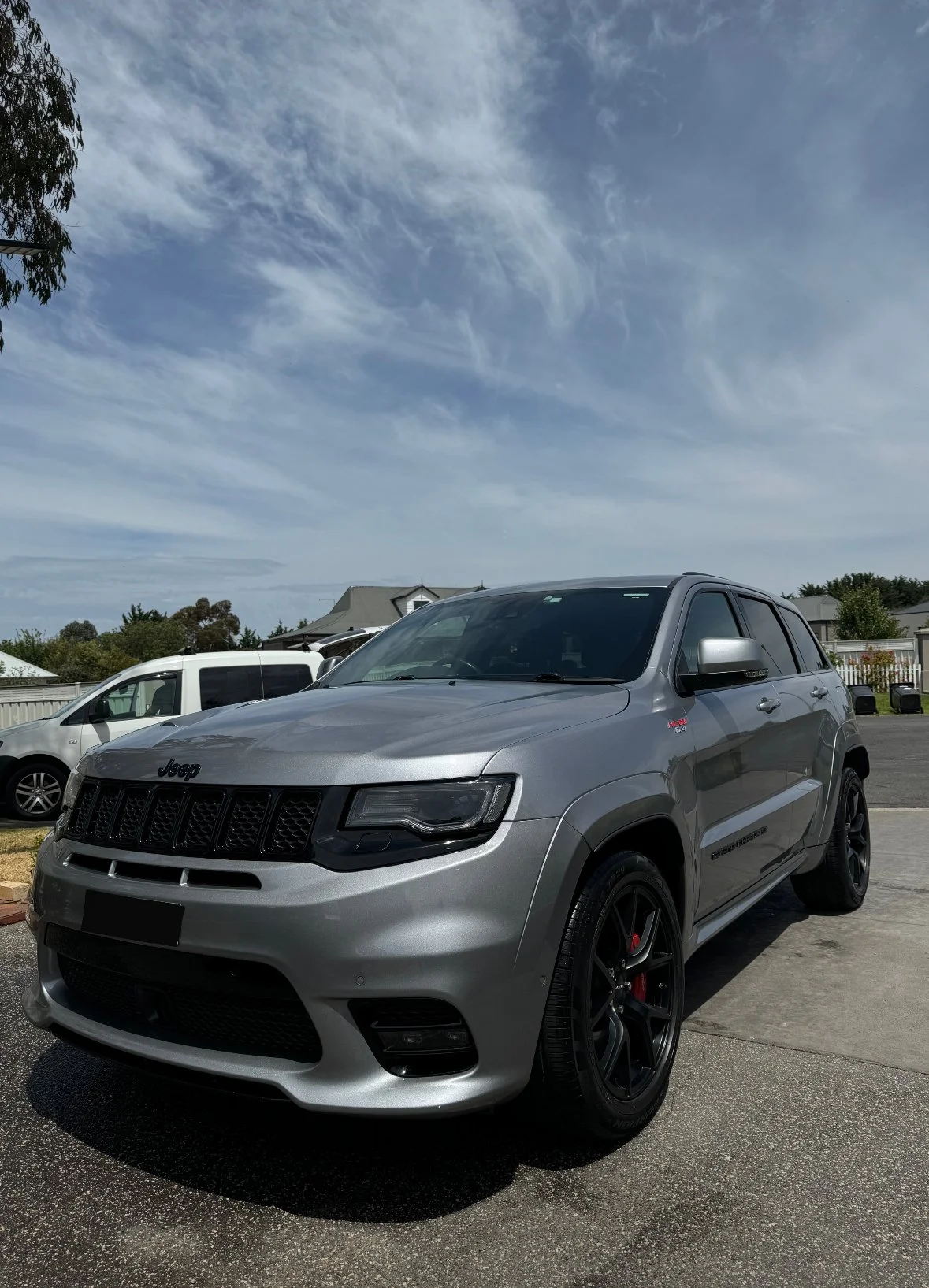 jeep SRT after an exterior detail