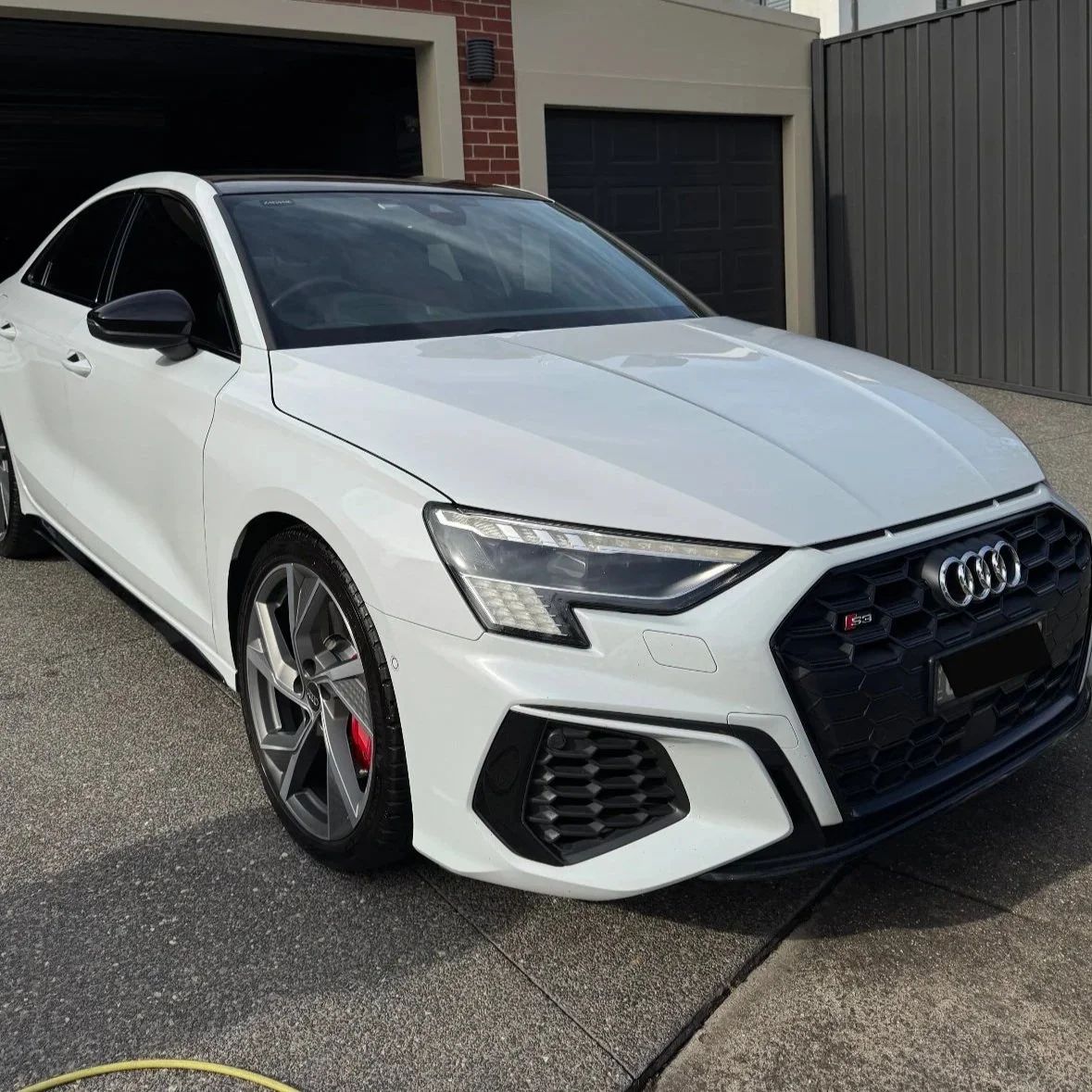 Audi S3 after an exterior detail