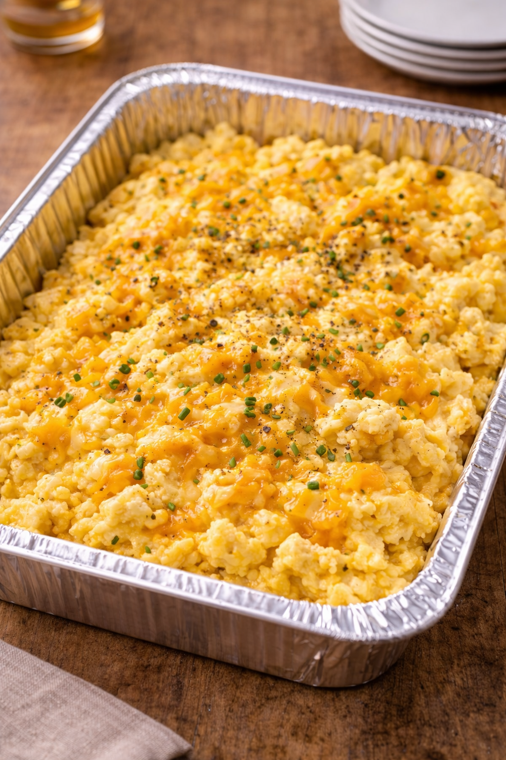 Fresh Scrambled Eggs With Cheese (10)