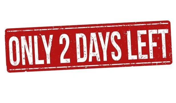 Only two days left! Two days left until move out! Two days left to take advantage of our summer special and get a $2500 gift card for signing a lease! 

If you&rsquo;re moving out, please make sure you come down to the office to fill out a move out f