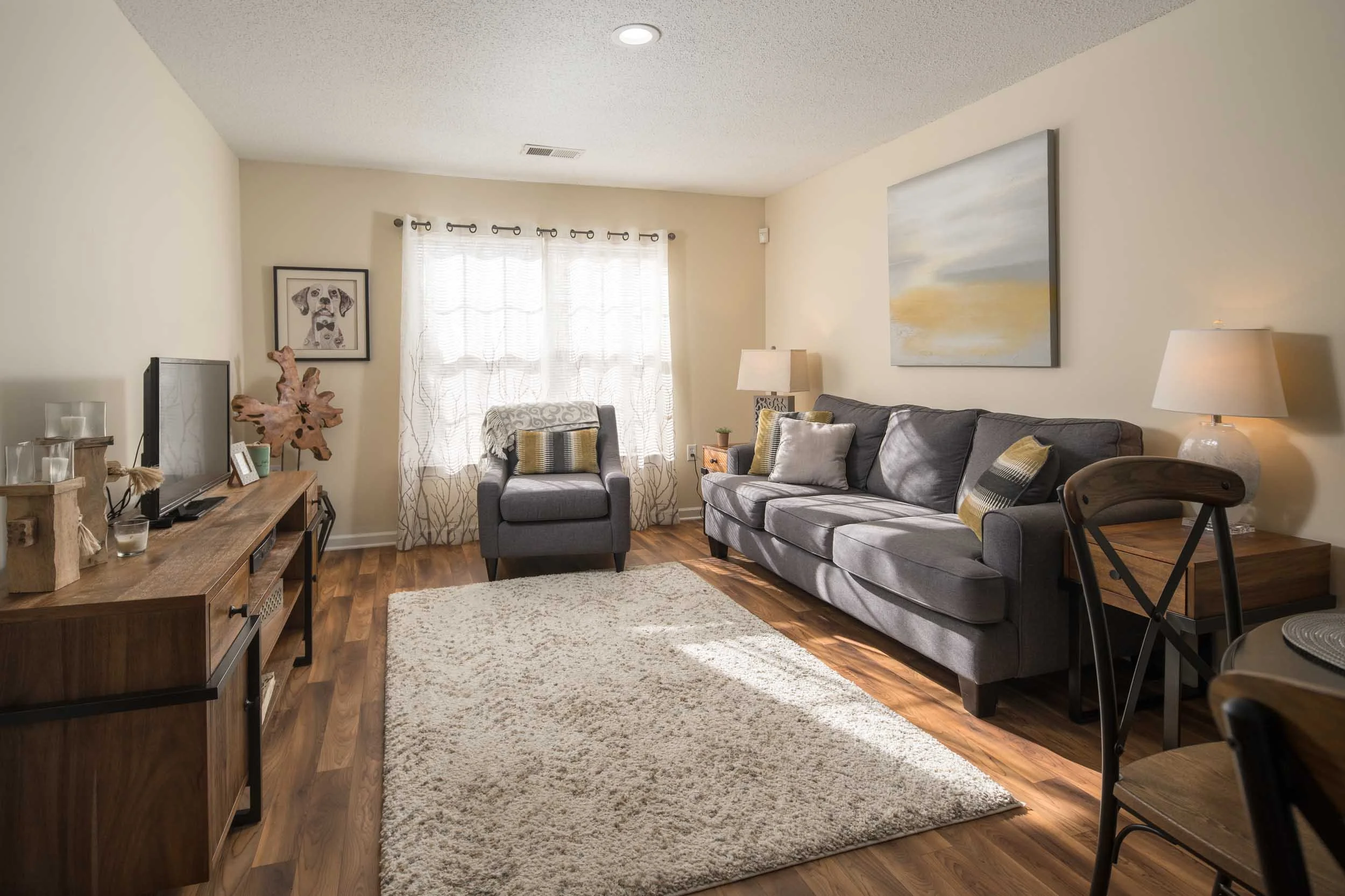 Mountaineer Village | Student Apartments in Boone, NC near App State | Living Room