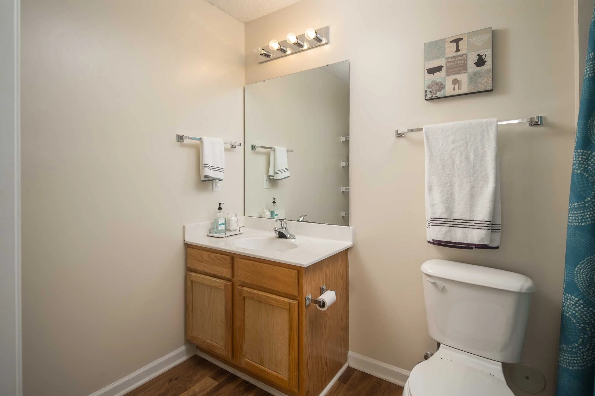 Mountaineer Village | Student Apartments in Boone, NC near App State | Bathroom