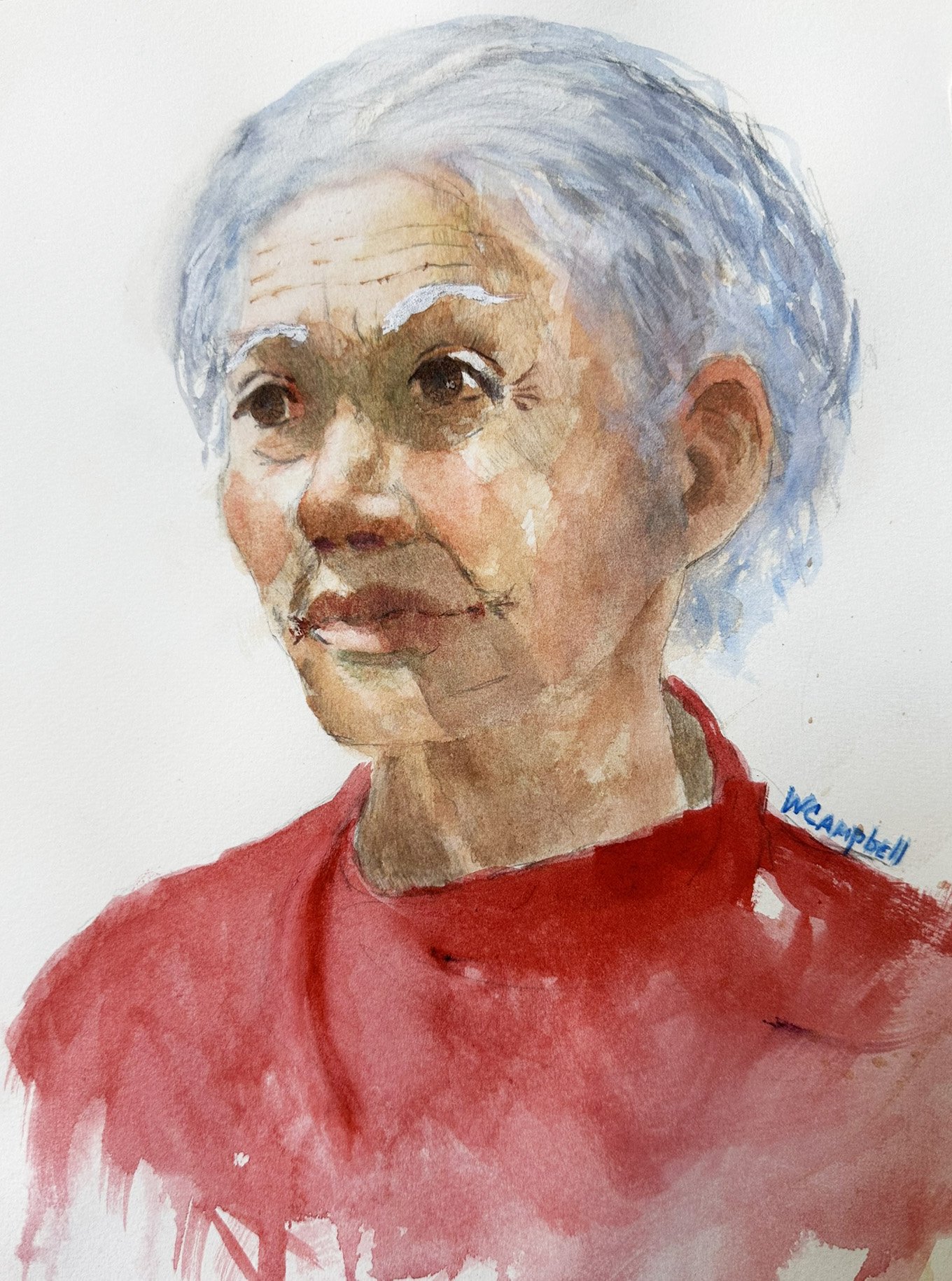 After Jian Wu's 'Tibetan Red'
