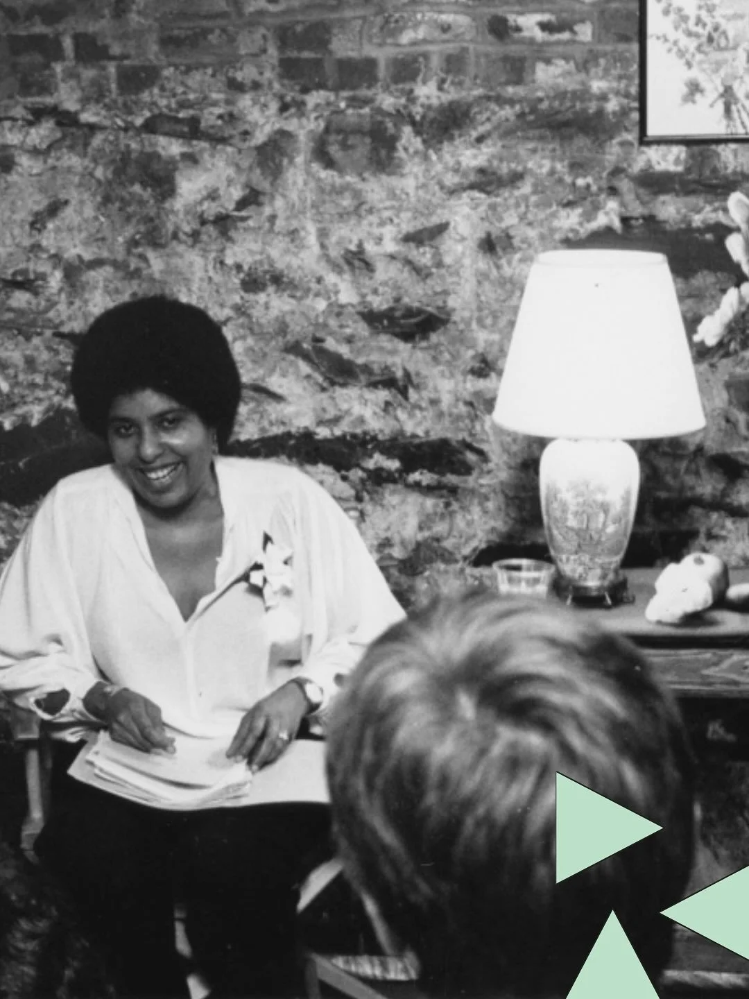 Beverly Smith reading at New Words Bookstore
In our records, the date is listed as c. 1979 but also listed as Somerville… However, New Words moved from Somerville to Cambridge in 1976. Any help from the crowd on which year and location?
πΈ N