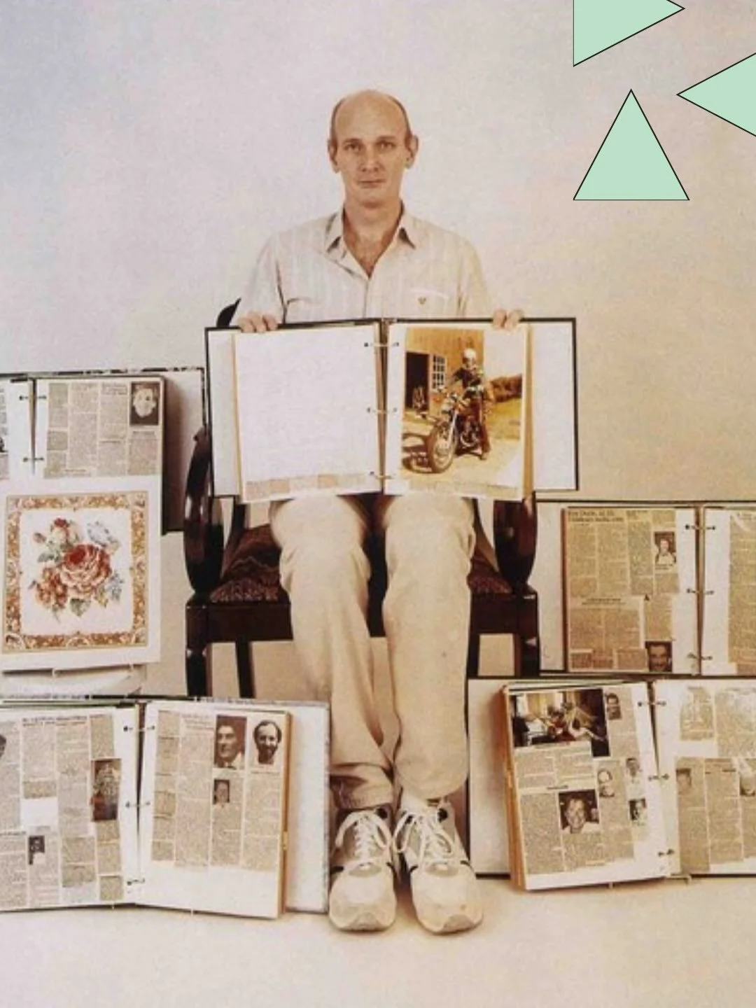 Photograph of Robert John Quinn with the AIDS Memorial Books, 1994 February 3

Robert John Quinn spent years preserving obituaries during the AIDS crisis. Many of the obituaries detail the lives of LGBTQ people, AIDS activists, or allies killed by ha