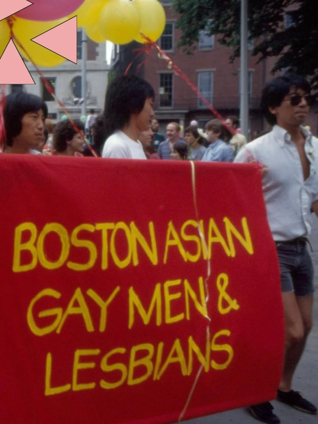 BAGMAL - Boston Asian Gay Men &amp; Lesbians

Photo from 1982 June Pride Parade

Were you there? Have a story to share? Drop a comment below or email us at info@queerhistoryboston.org!