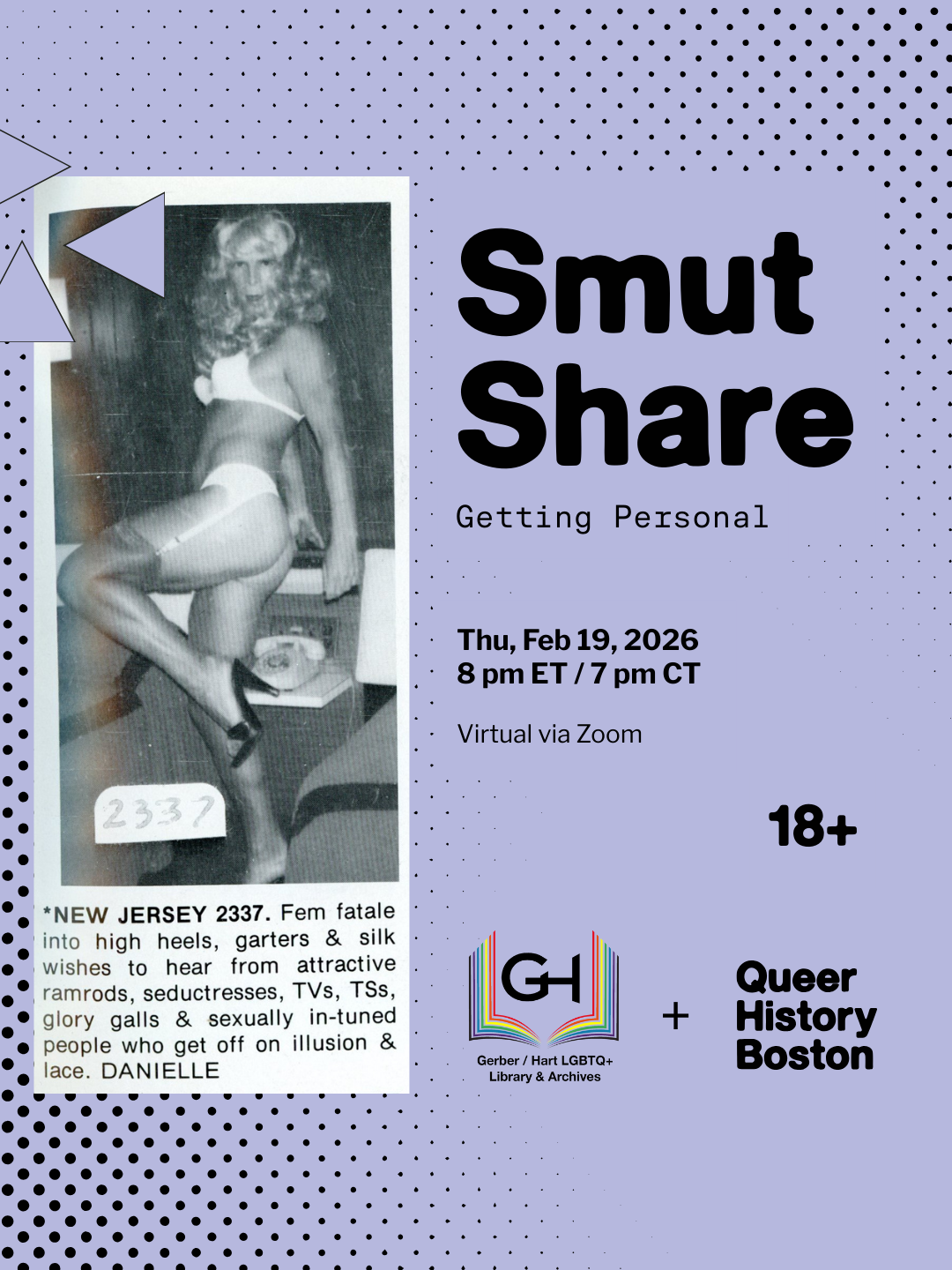 Smut Share: Getting Personal