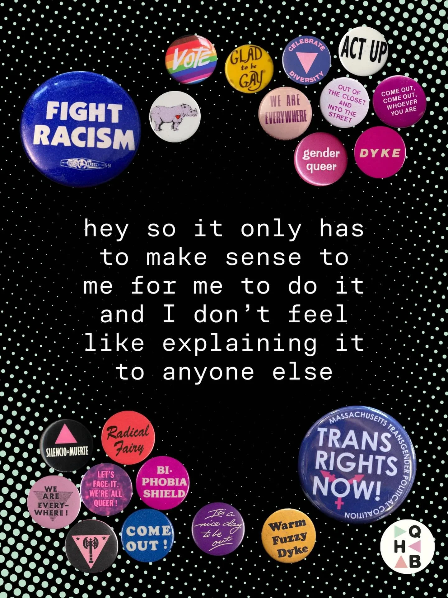 I&rsquo;m getting 365 buttons one for each day because I want to do more stuff and I&rsquo;m scared of time so I want to be more conscious of it