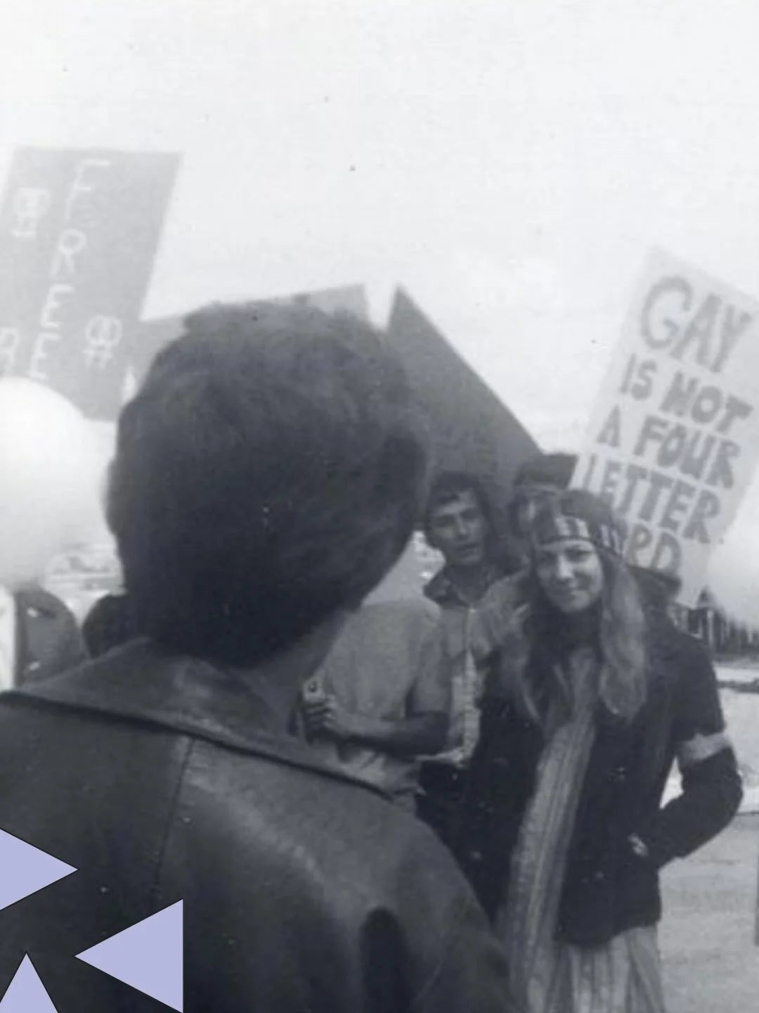 Photograph of Labor Day protest in Provincetown, Mass., 1970. Several people hold signs, one reading, &ldquo;Gay is not a four letter word.&rdquo;

📸 John Kyper

Thanks for this find Ana!

Were you there? Have a story to share? Drop a comment below 