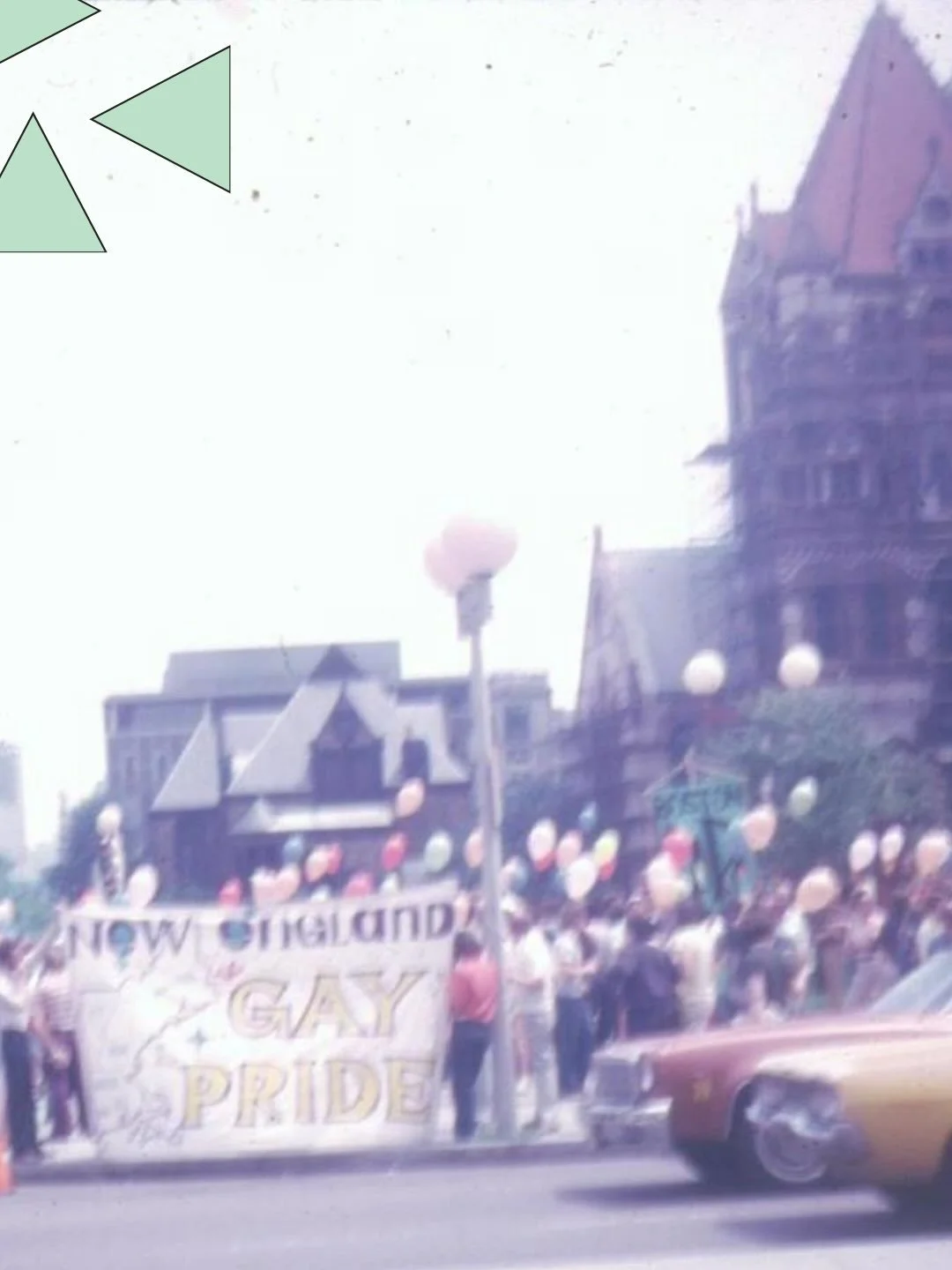 Happy LGBTQ+ Pride Month! 
Boston Pride (1974)

Were you there? Have a story to share? Drop a comment below or email us at info@queerhistoryboston.org!
