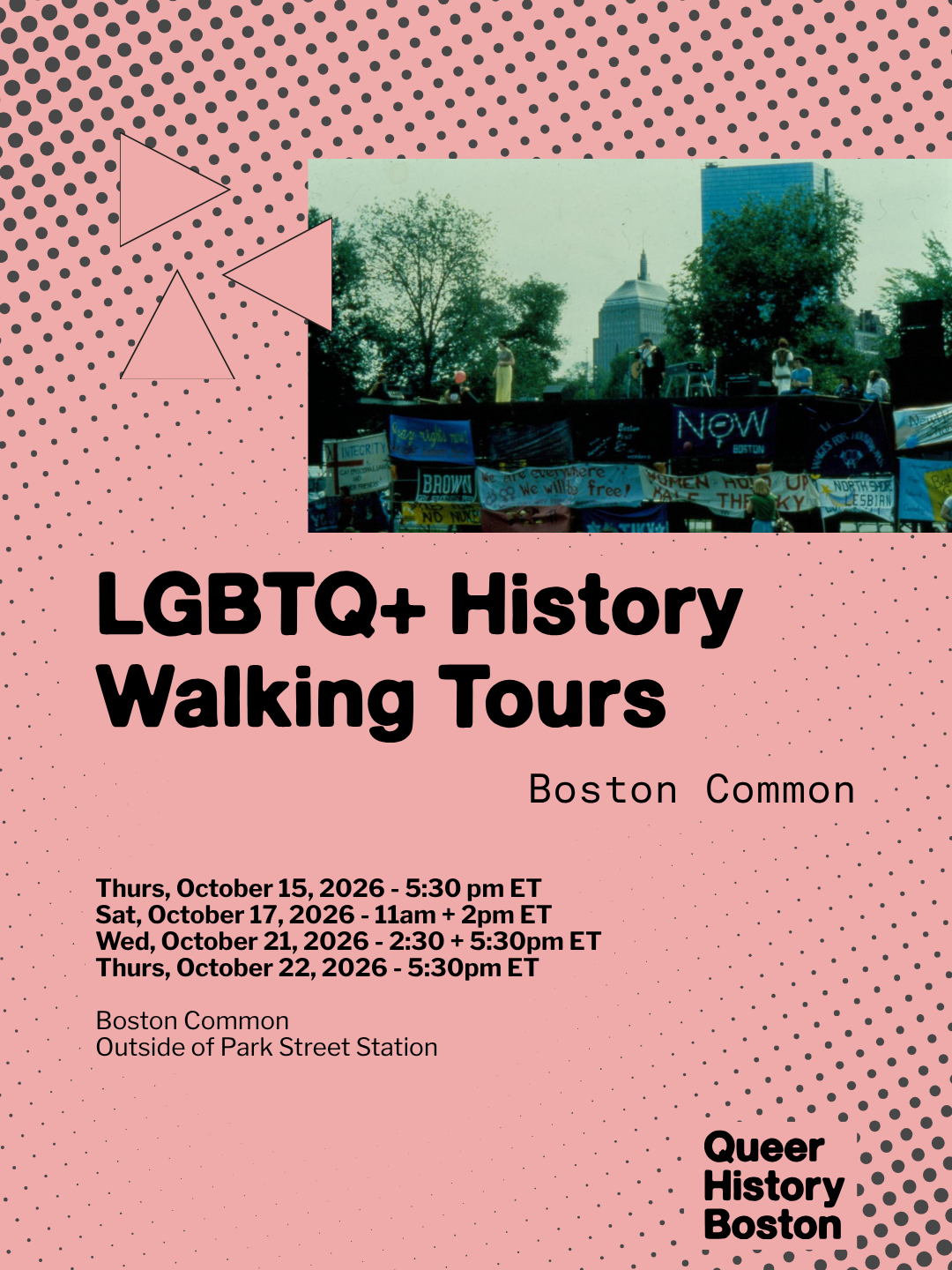 LGBTQ+ History Walking Tours: Boston Common