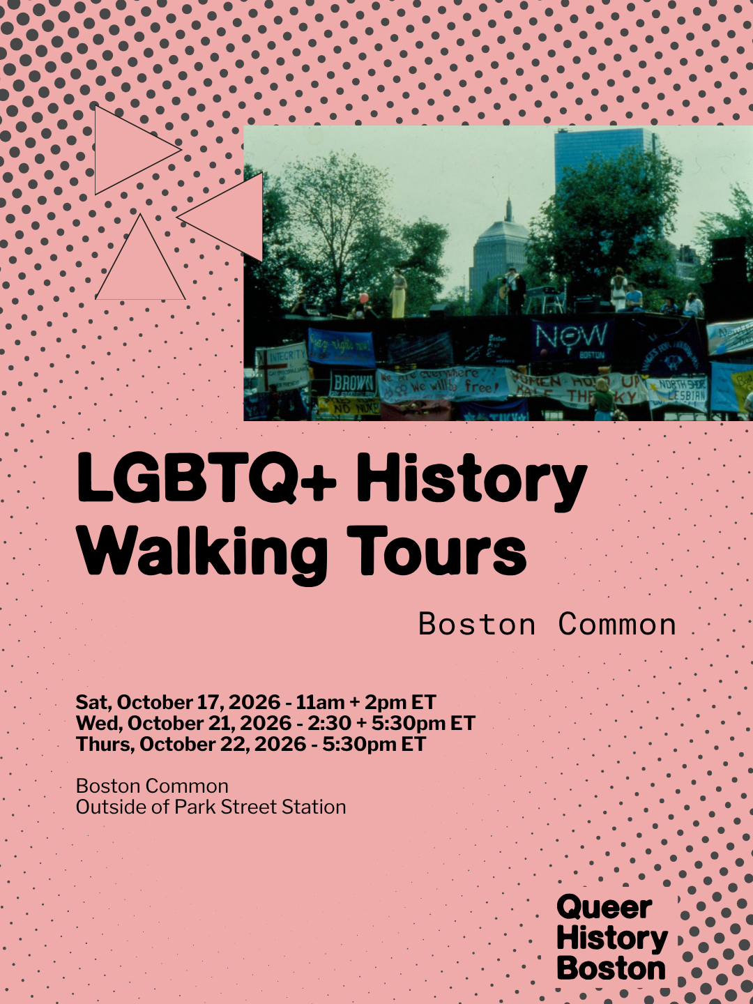 LGBTQ+ History Walking Tours: Boston Common
