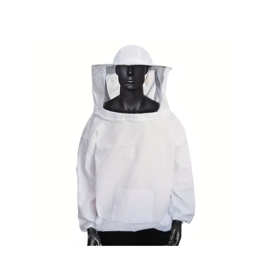 Chaqueta de Protección con Velo para Apicultura y Jardinería (Talla Universal)