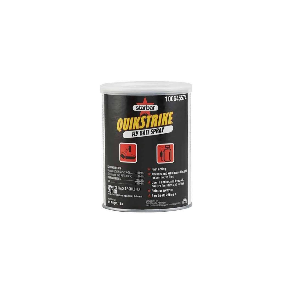 Starbar QuikStrike Fly Bait Spray - Cebo Mosquicida Pintable y Aspersable