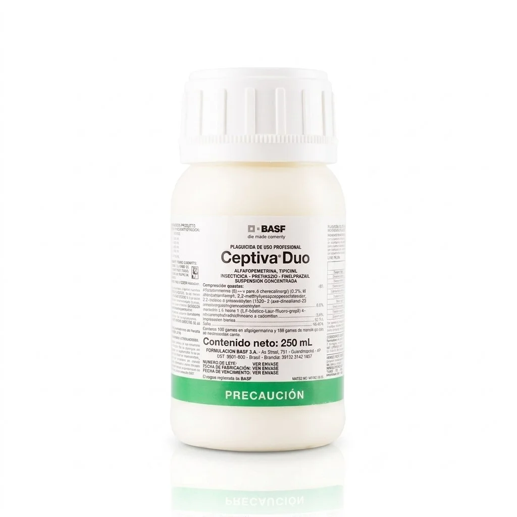 Ceptiva Duo 30 SC 250 ml (BASF) - Insecticida Concentrado de Doble Acción