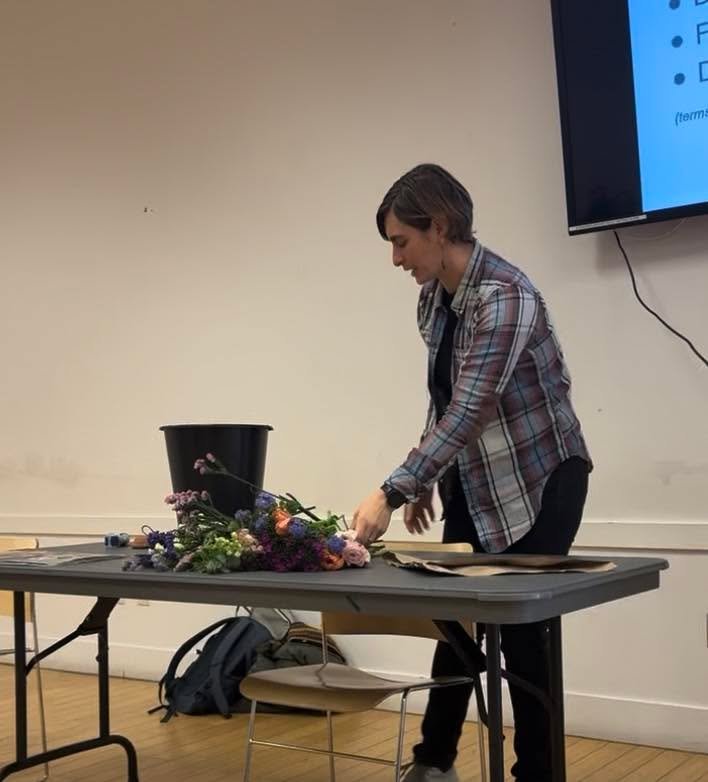 Today&rsquo;s @fhcasa conference was a fire hose of info in the best way!!

It started off with another fantastic flower workshop from @hillenhomestead because we all need more flowers! Followed by an exciting pastured poultry integrated with veggie 