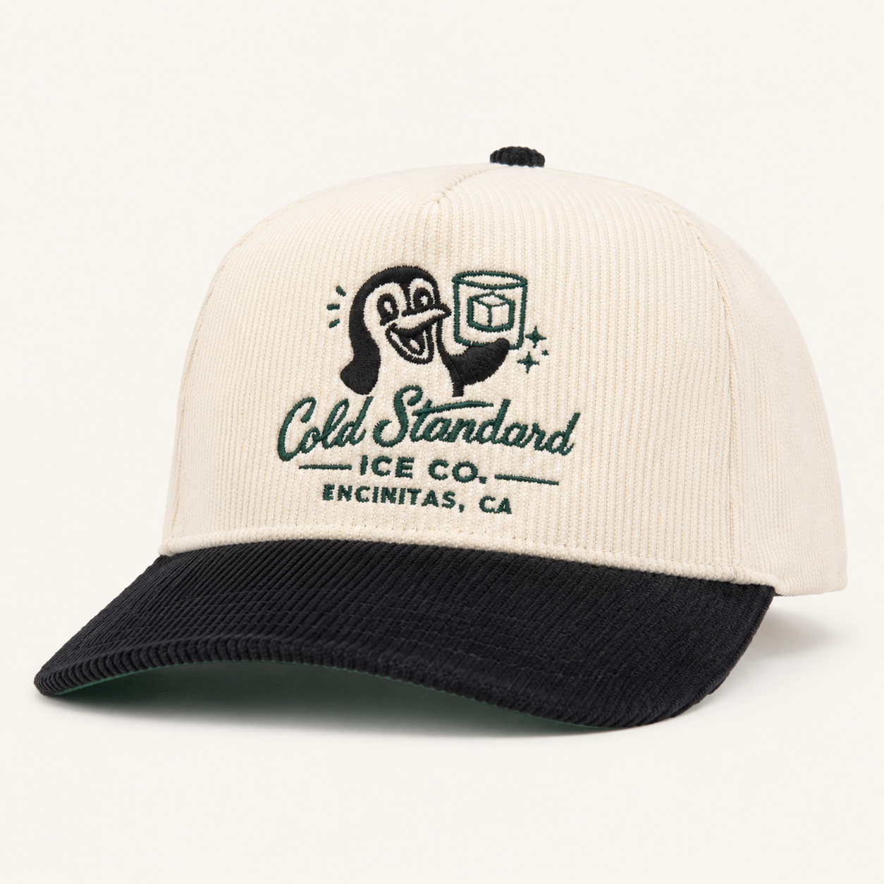 Penguin Corduroy Hat