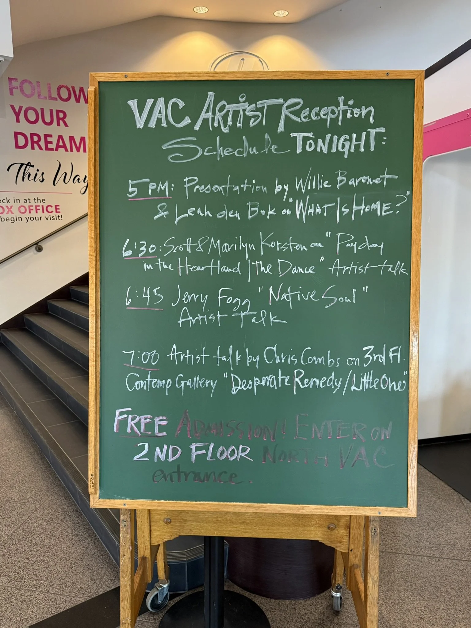 Payday in the Heartland | The Dance - Solo Exhibition at the Washington Pavilion Visual Arts Center - Gallery 301 - Sioux Falls, SD - Artist Reception