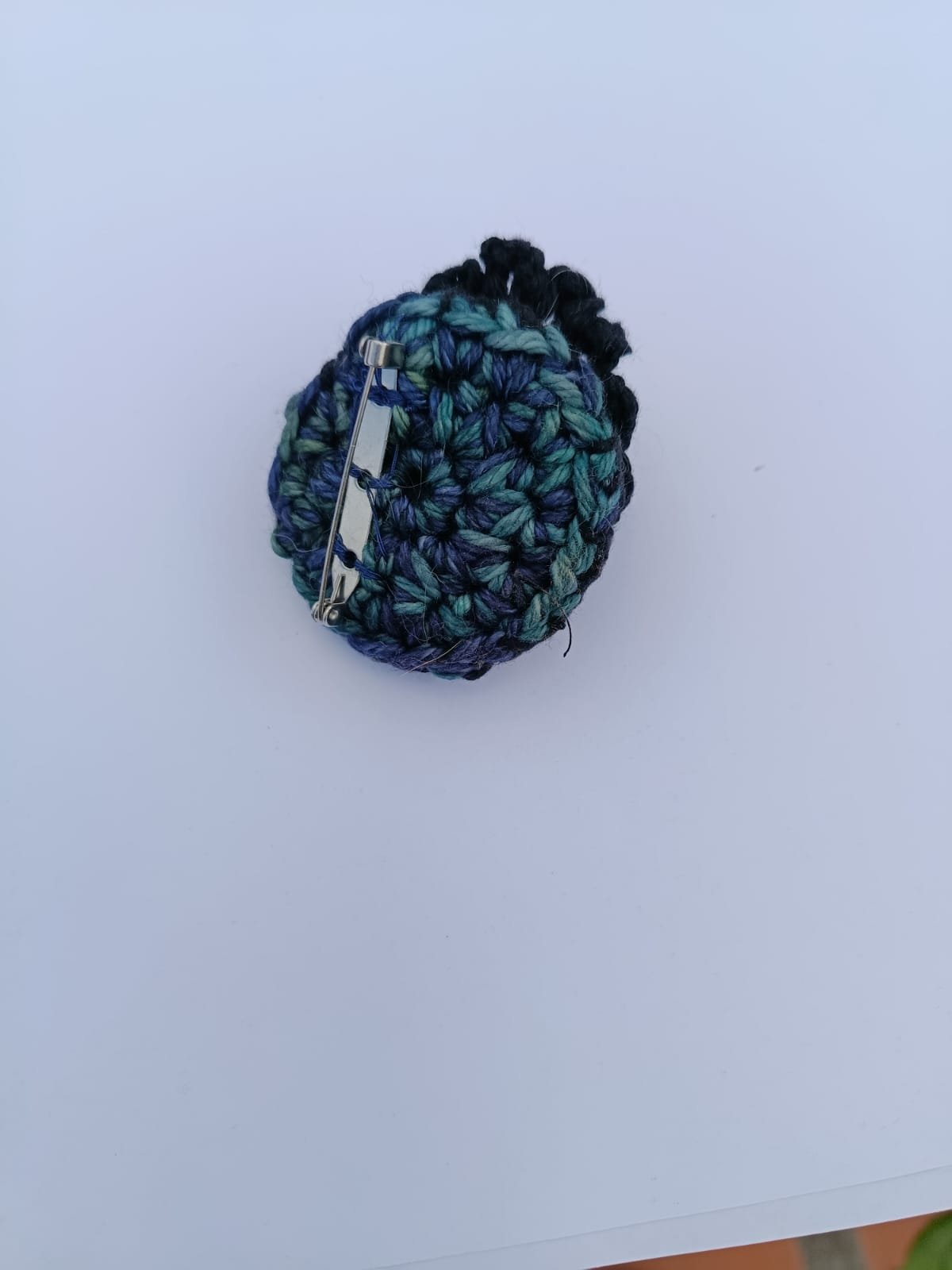 Unique Eco-Jewelry / A Circle in Blue and black with Accessories #UME/BB/002
