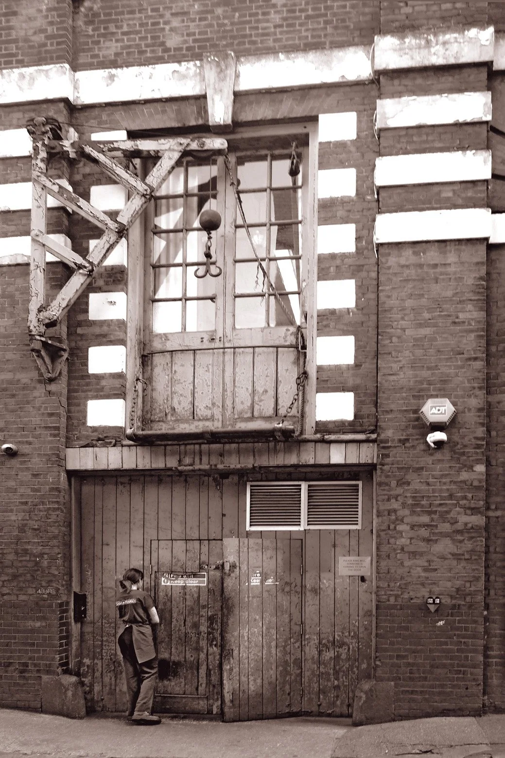 Duotone London Street Photograph