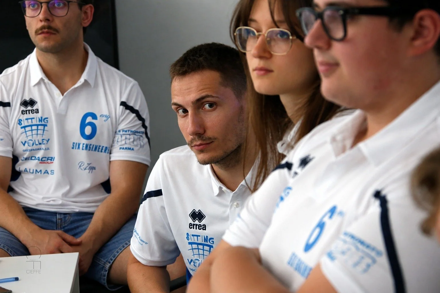 Corsisti durante una lezione