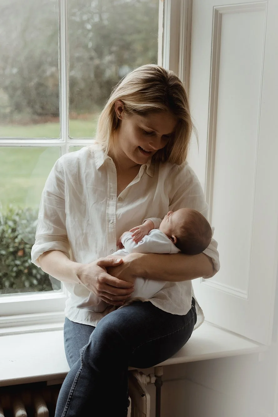 Newborn &amp; family photoshoot near Bath
