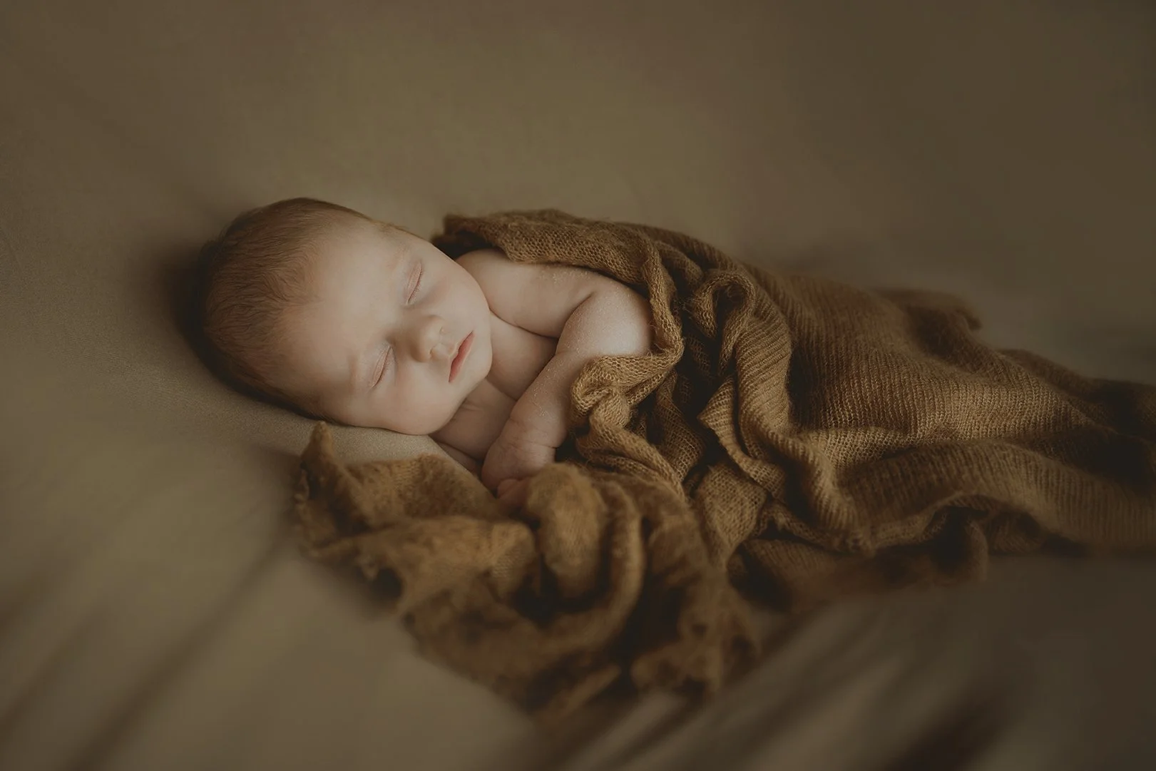 Portrait of baby sleeping - newborn photopgraphy Bath