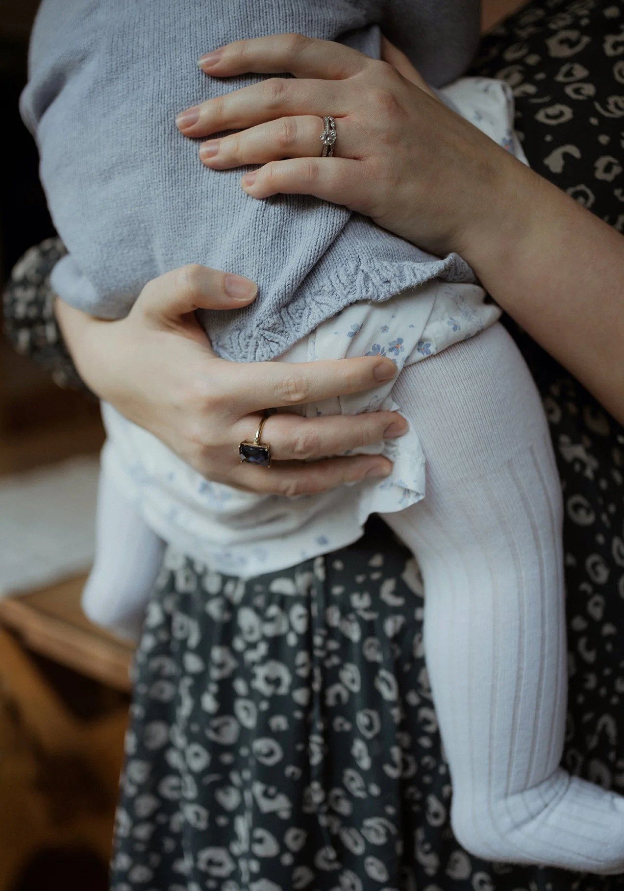 Mother holding her daughter - Bristol family photographer