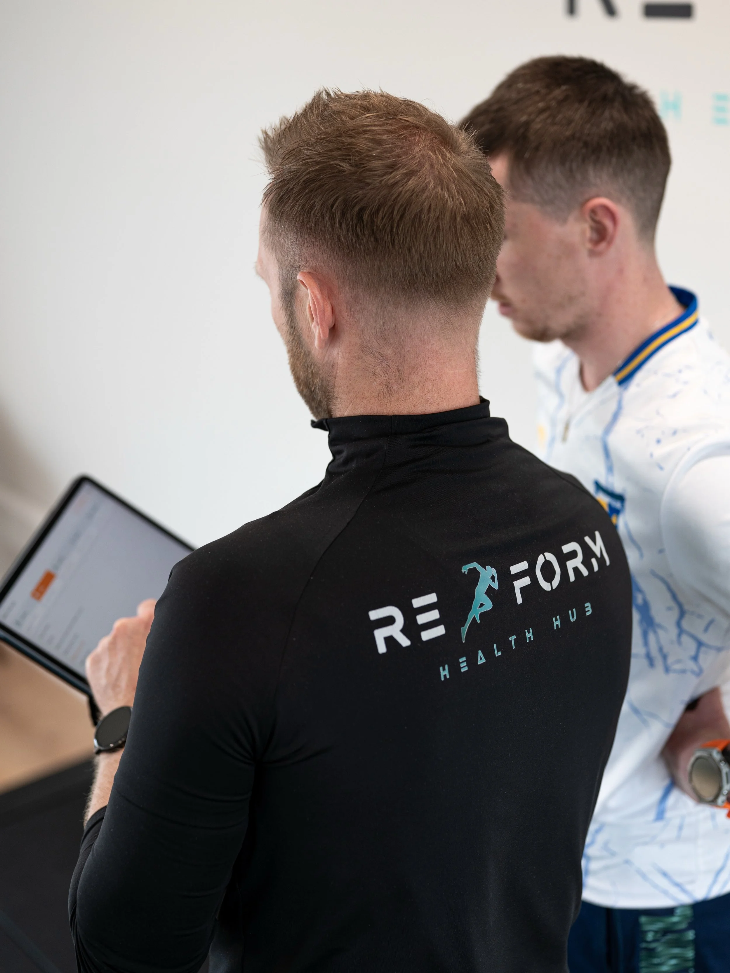 Recovery shouldn&rsquo;t be based on guesswork.

At Reform, we combine expert physiotherapy with objective data to understand where you are, track how you&rsquo;re progressing, and guide every stage of your recovery.

Using advanced technologies incl