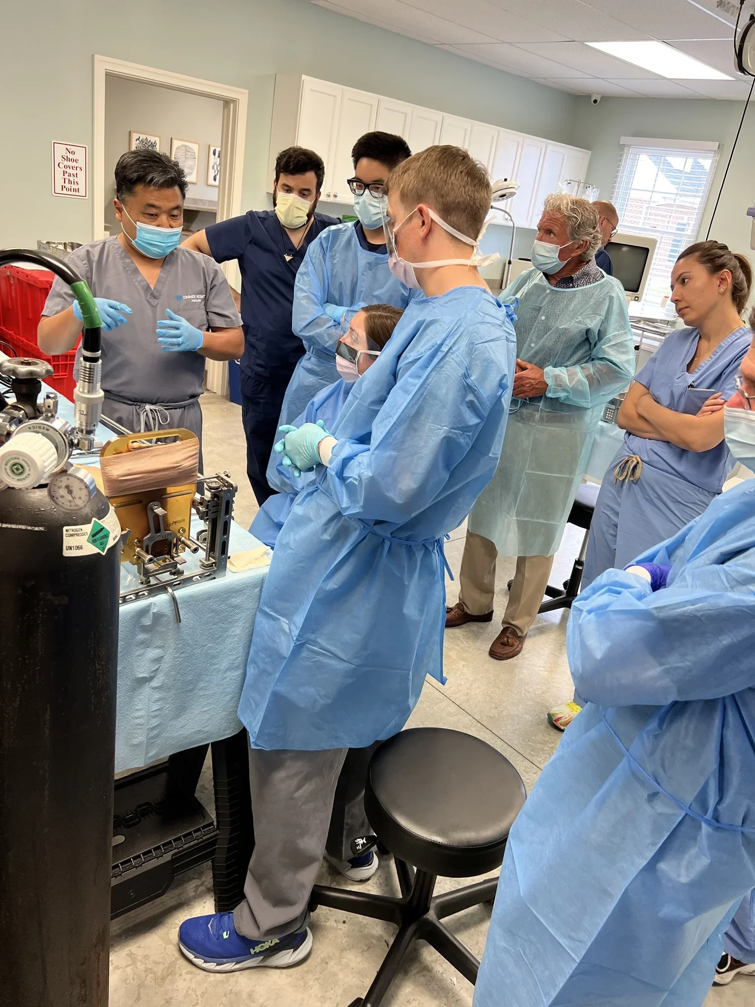 Zimmer Biomet Lab Helps Local Podiatry Residents
