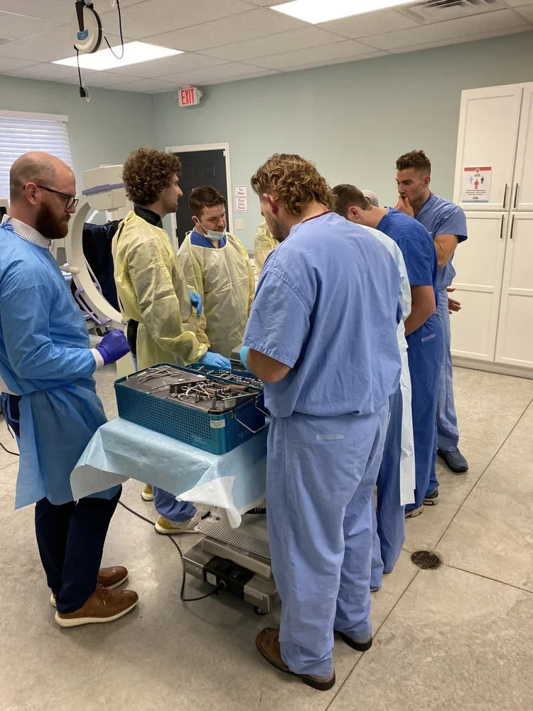 Mercy Health Residents Work On Cadavers In Recent Lab