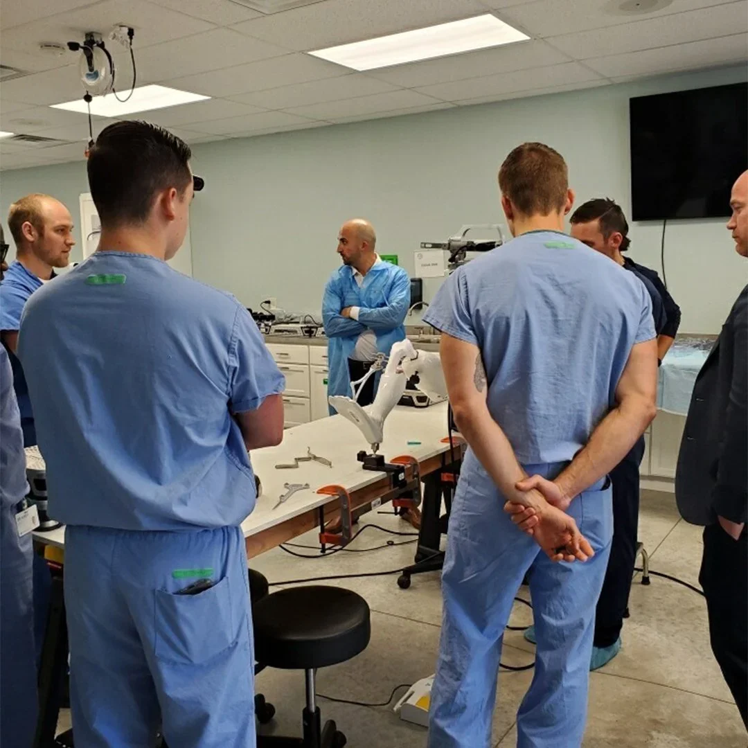 East Liverpool City Hospital Podiatry Residents are back for a new cadaver lab