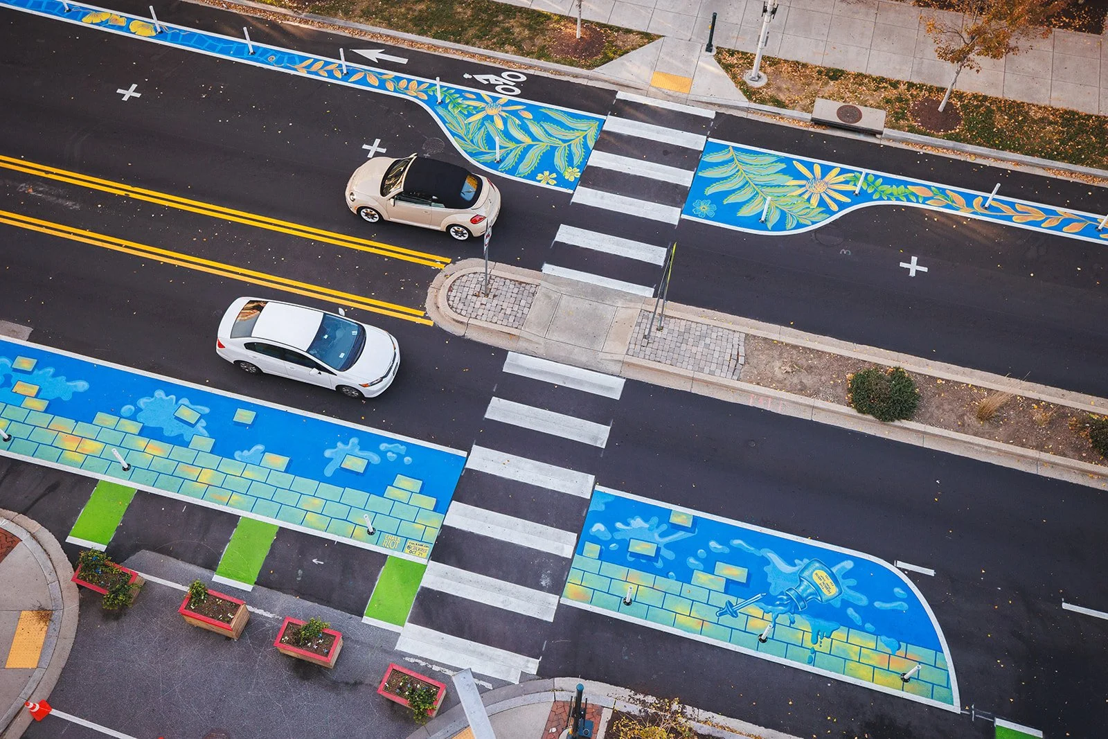 Curb Extensions and Crosswalks