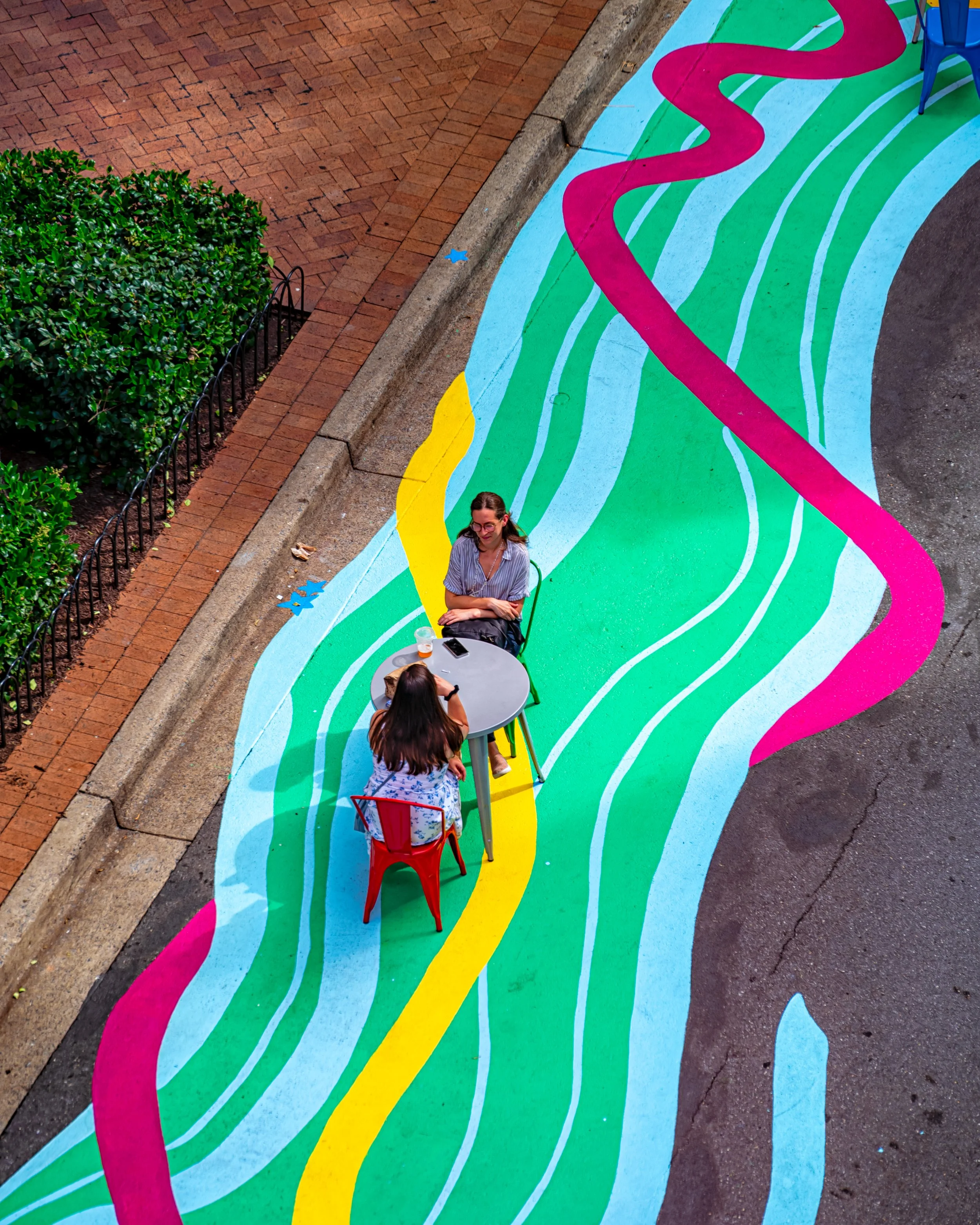 Pedestrian Plazas and Midblock Murals