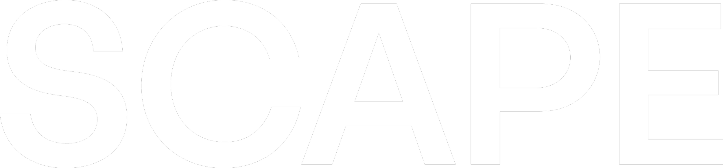 SCAPE Landscape Architecture DPC Logo