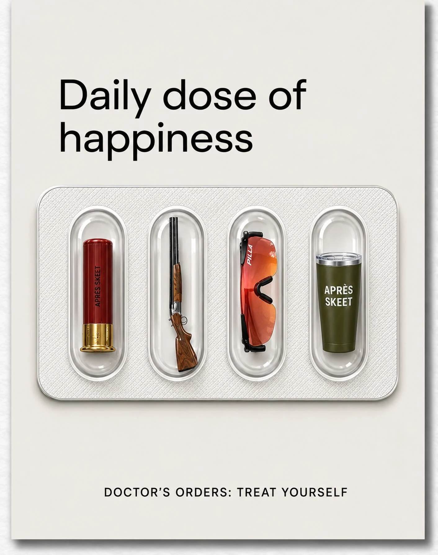 Prescription ready. 💊

Side effects may include:
&bull; Smiling
&bull; Forgetting about your week
&bull; Fresh air
&bull; Good company
&bull; Wanting to do it all again next weekend

Use as directed.
Tag someone who could use a refill this weekend.