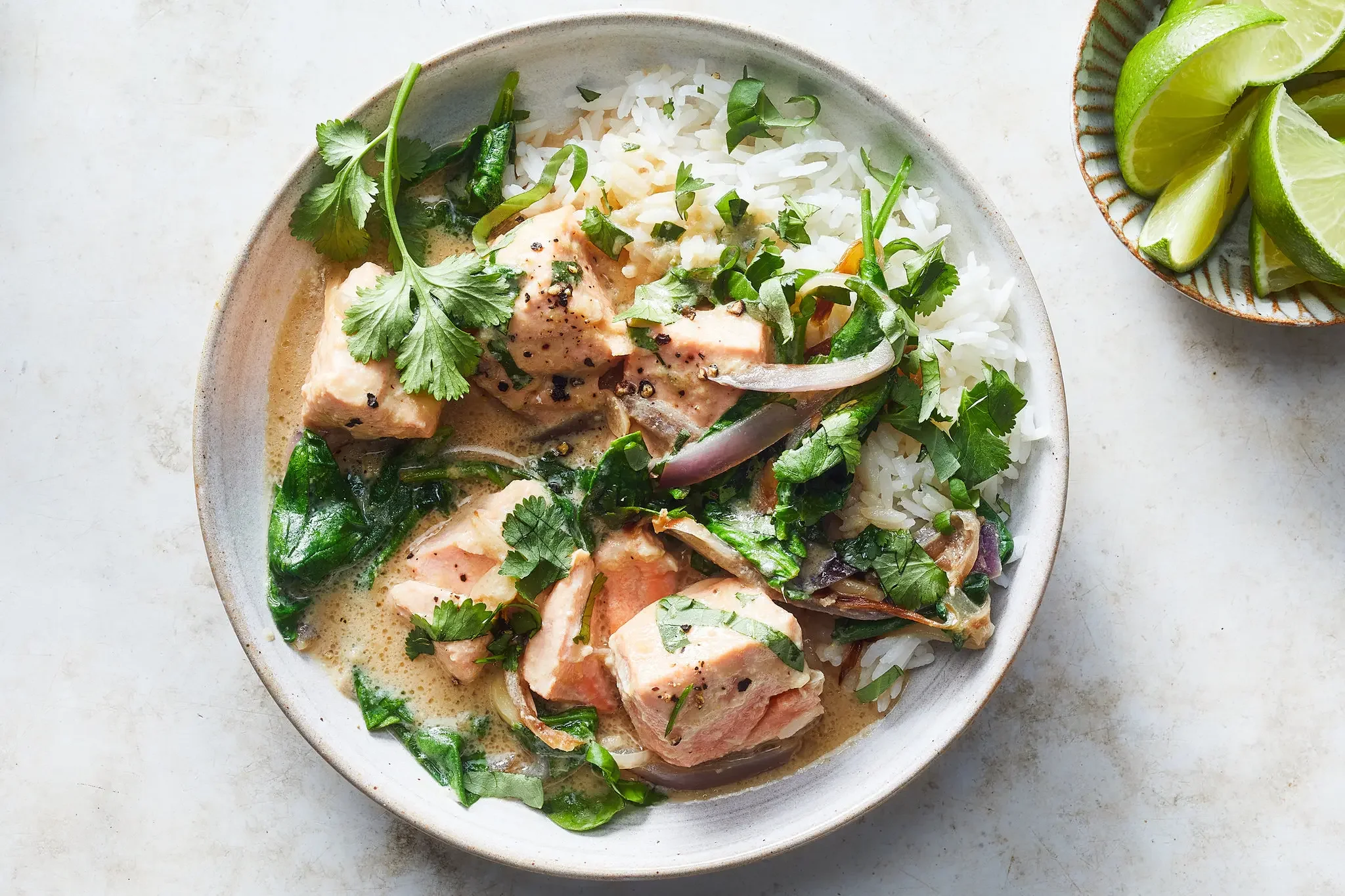 Coconut-Miso    Salmon Curry
