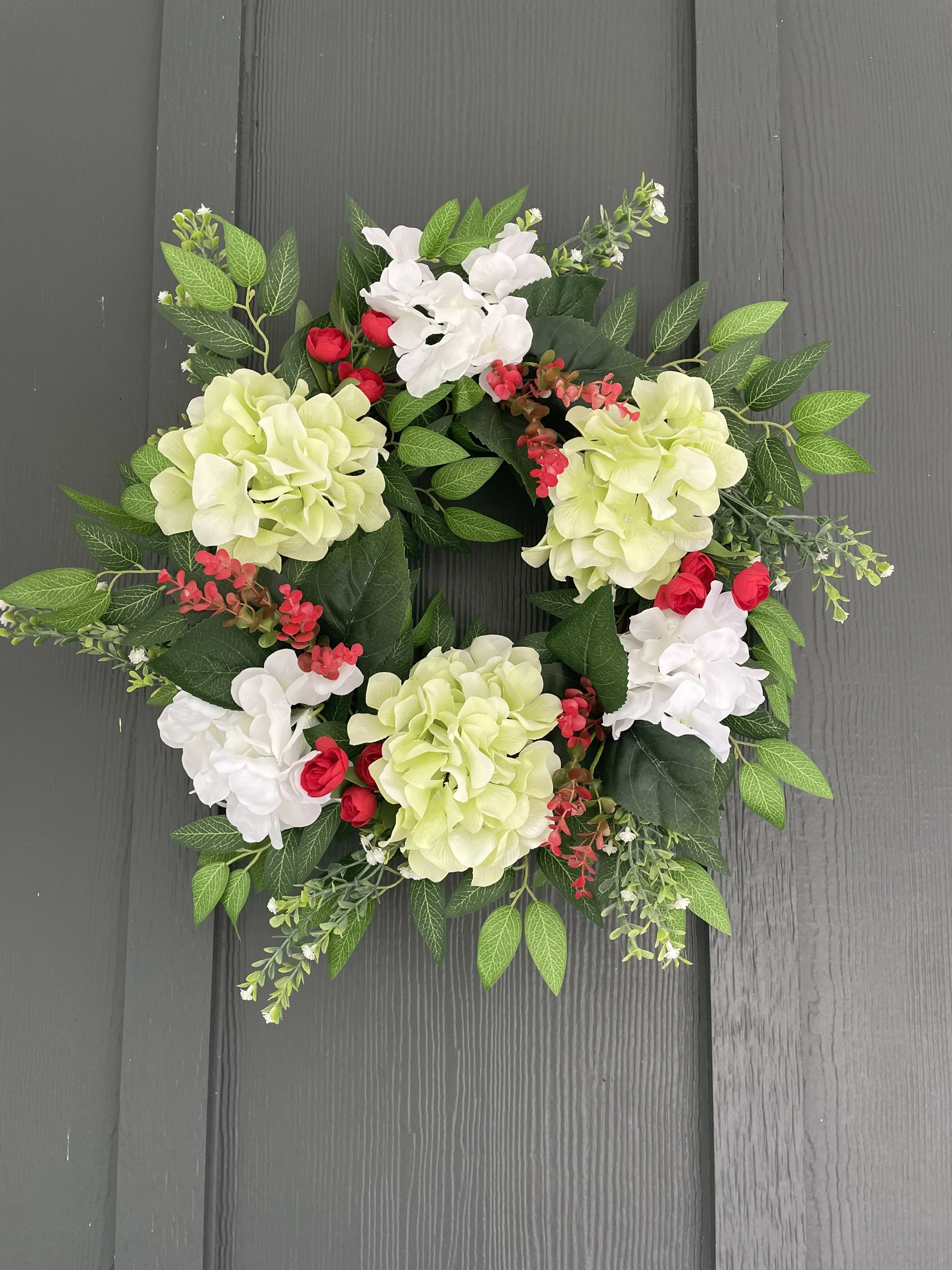 Hydrangea wreath