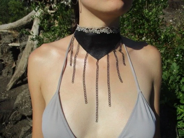 Leather + Chain