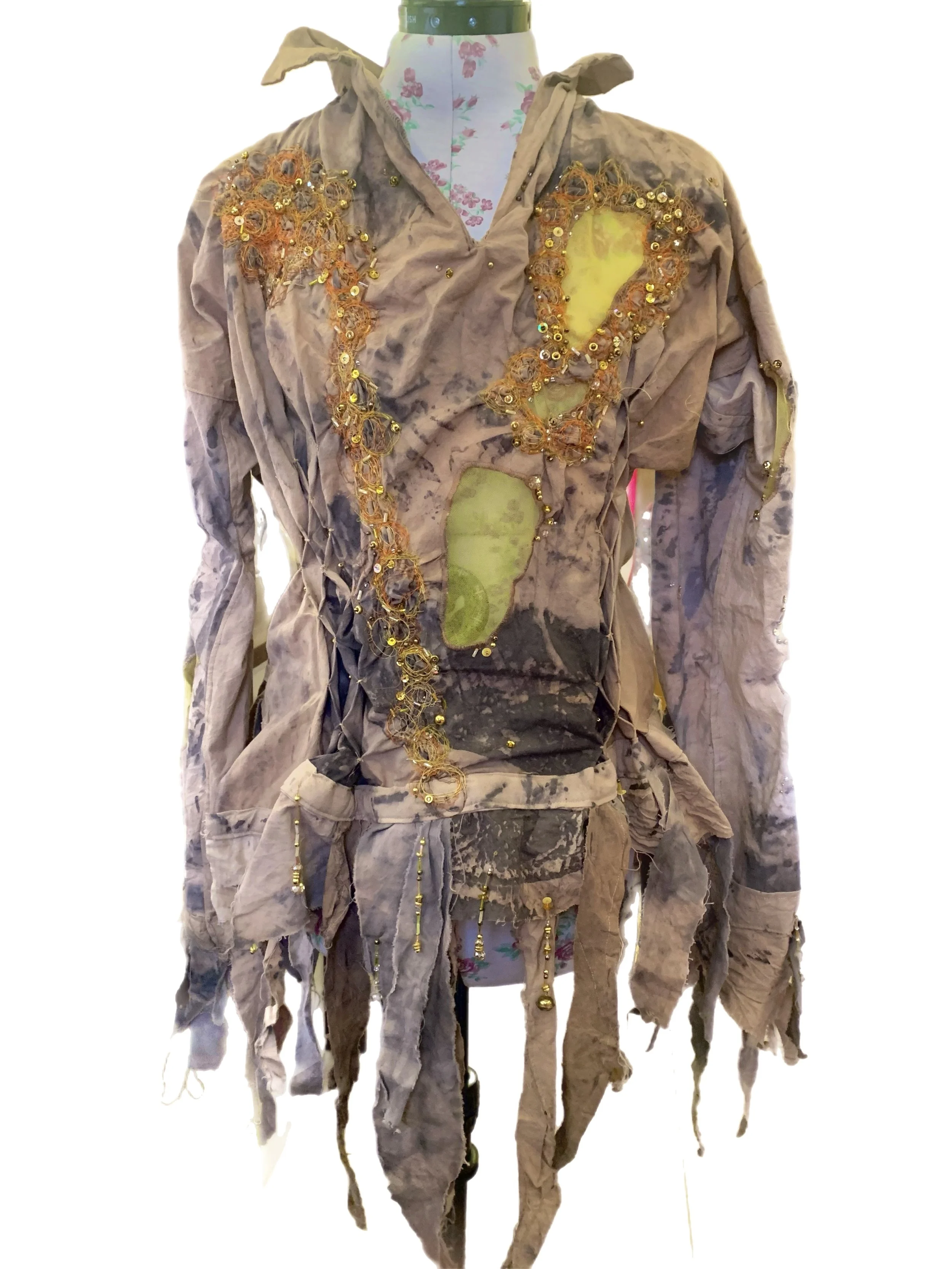 Zero-waste shirt