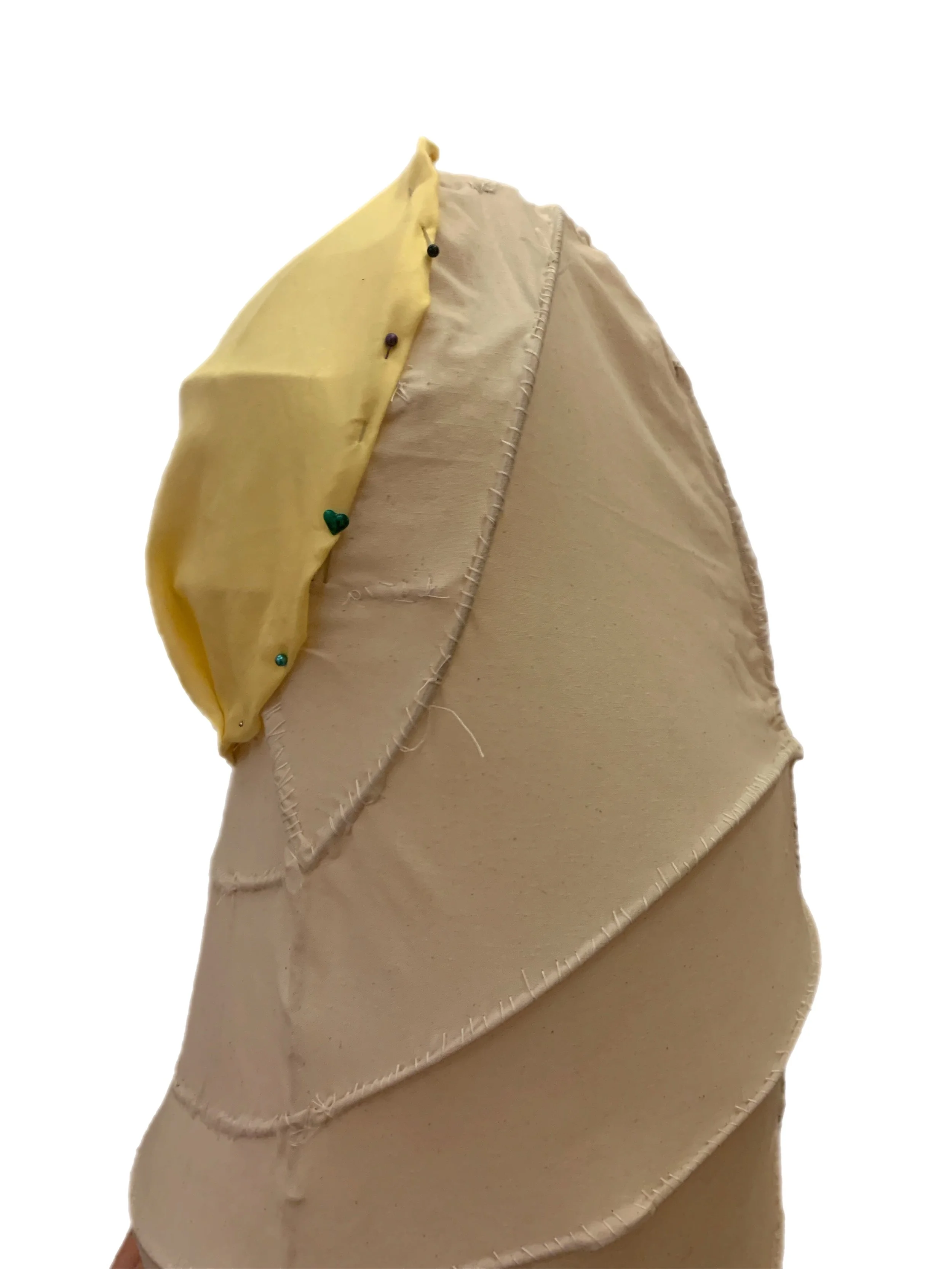 Spot-welding and canvassing the structure