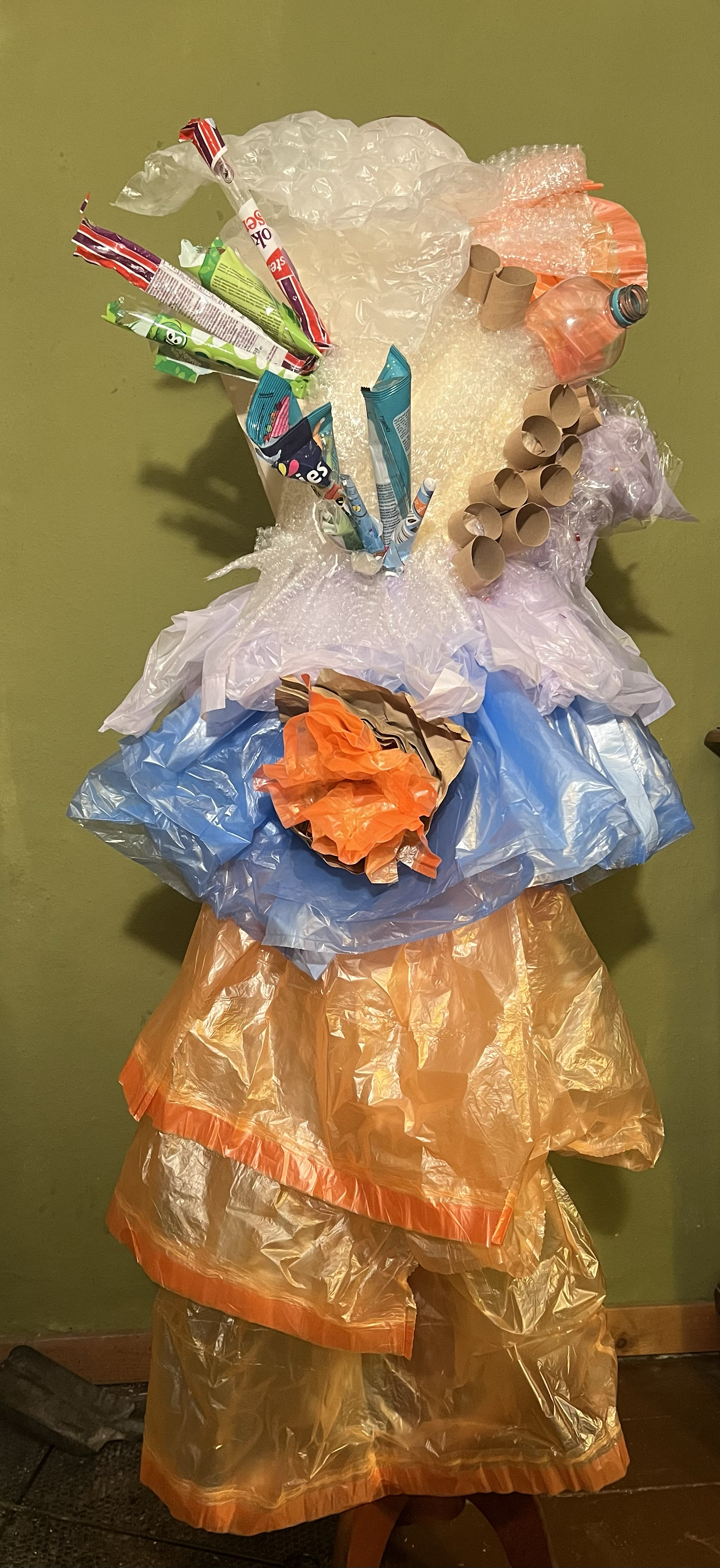 Coral draping experiments 3