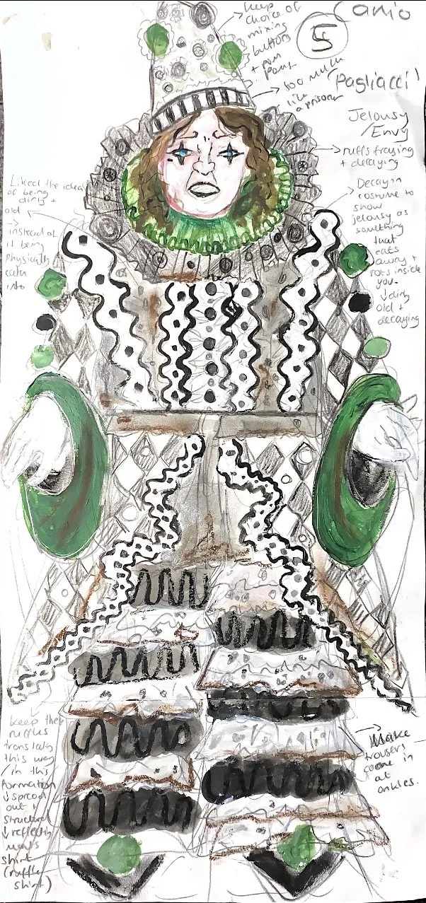 Intermediate Canio designs mixed medium