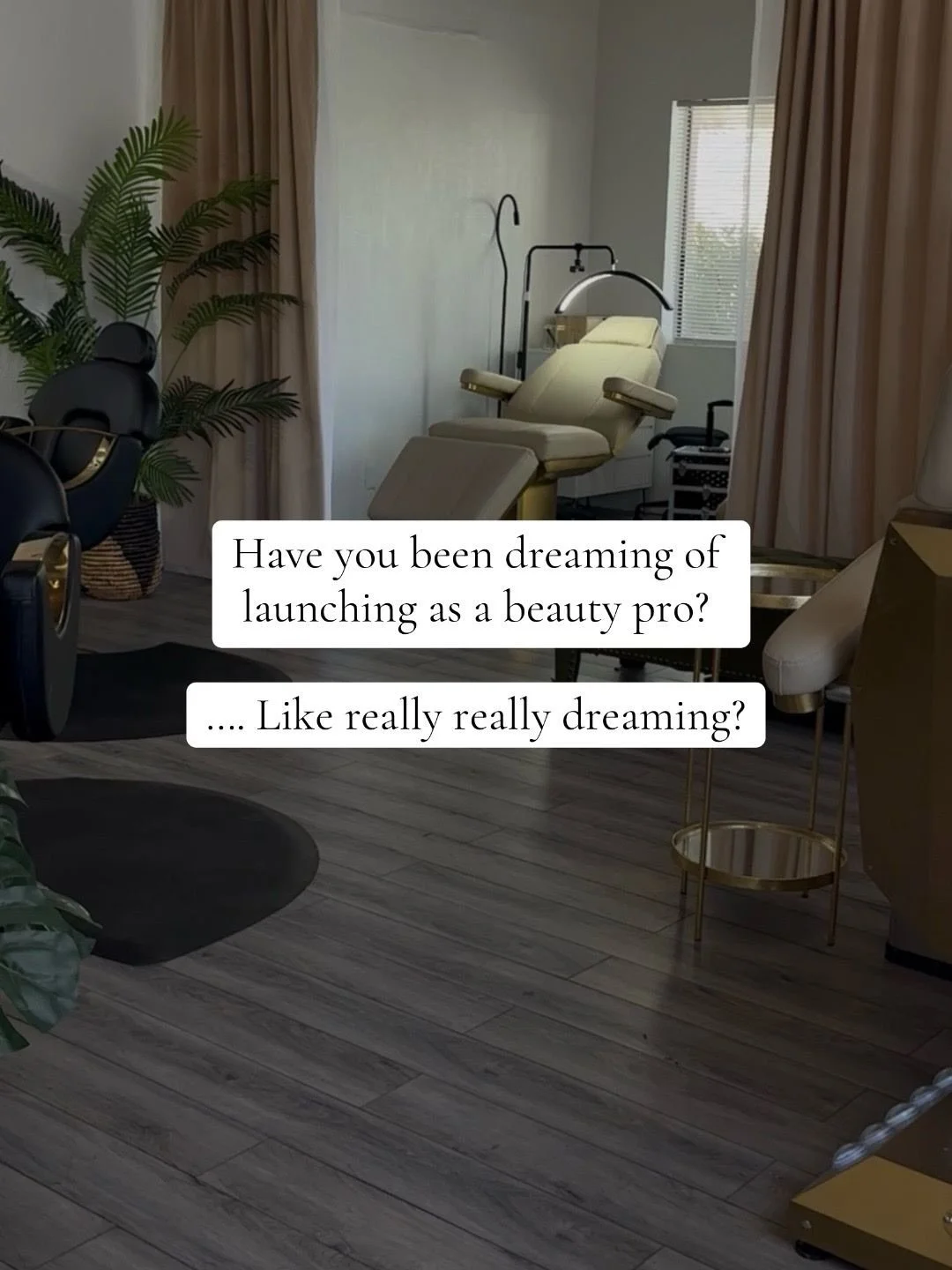 This one is for the beauty pro who has been training about launching, but hasn&rsquo;t found the right opportunity yet 🖤
The Beauty Artisans Studio was built for exactly where you are right now. Fully furnished. Flexible membership starting at 200 p