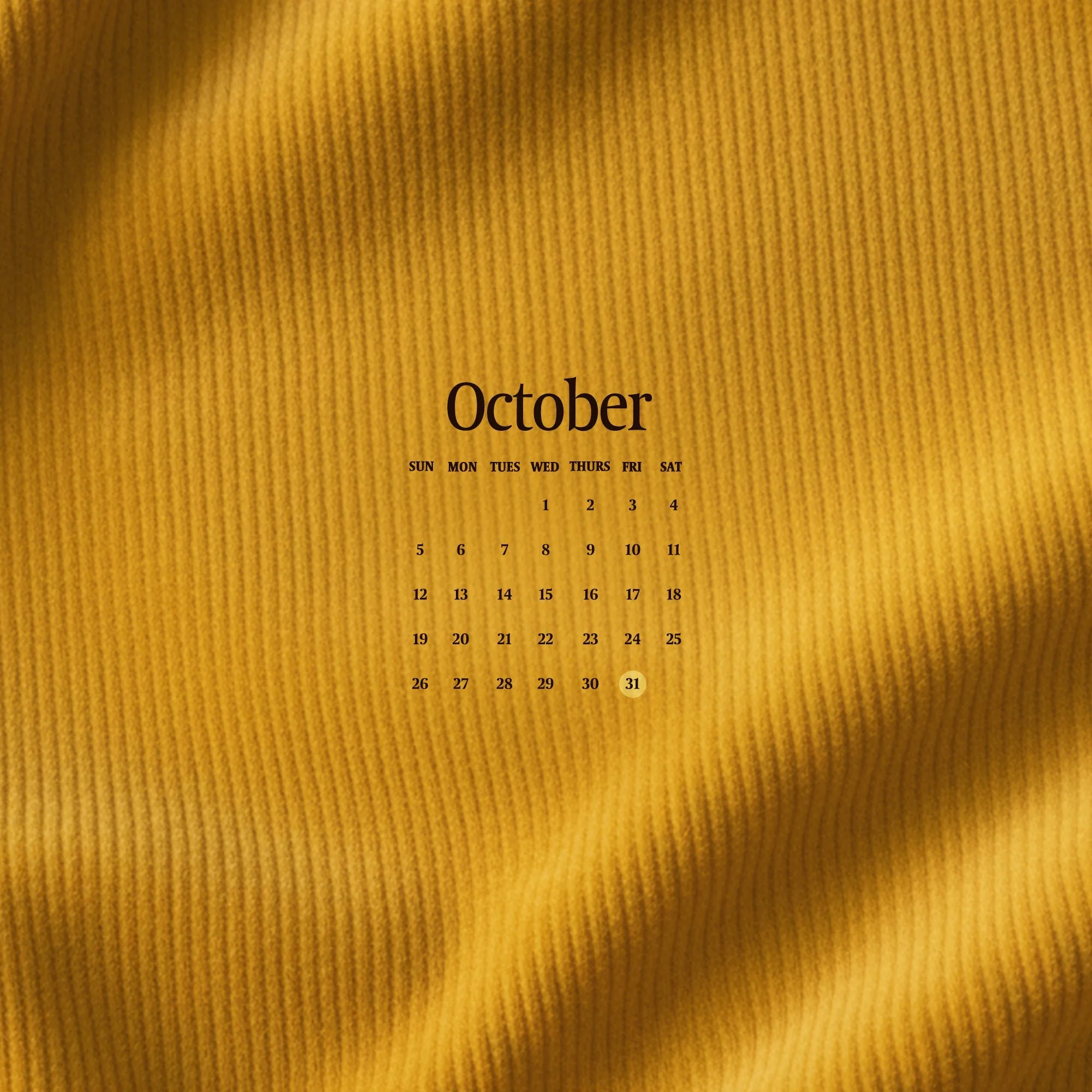 Free Wallpaper Design for October 2025