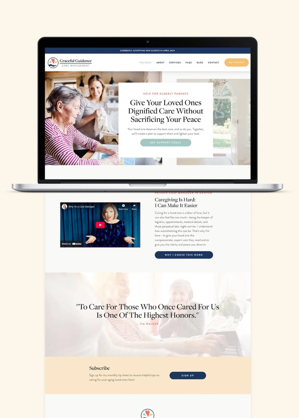 Free Wallpaper for April 2025 | Six Leaf Design | Freelance Graphic + Logo + Brand + Web Designer | Denver, Colorado