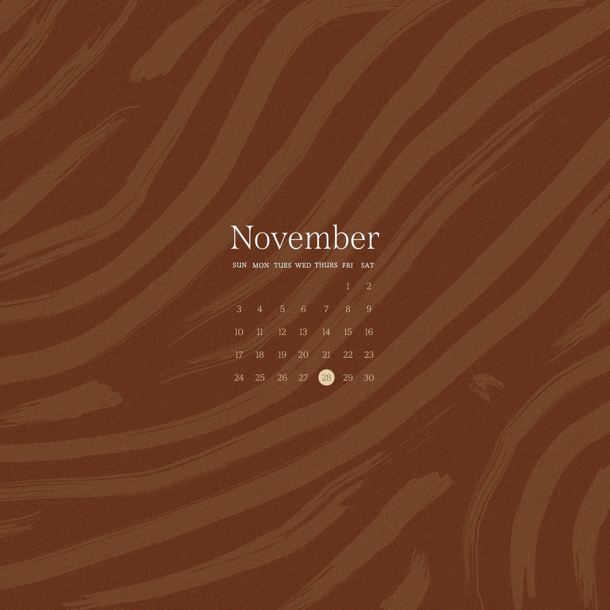 Free Wallpaper Design for November 2024